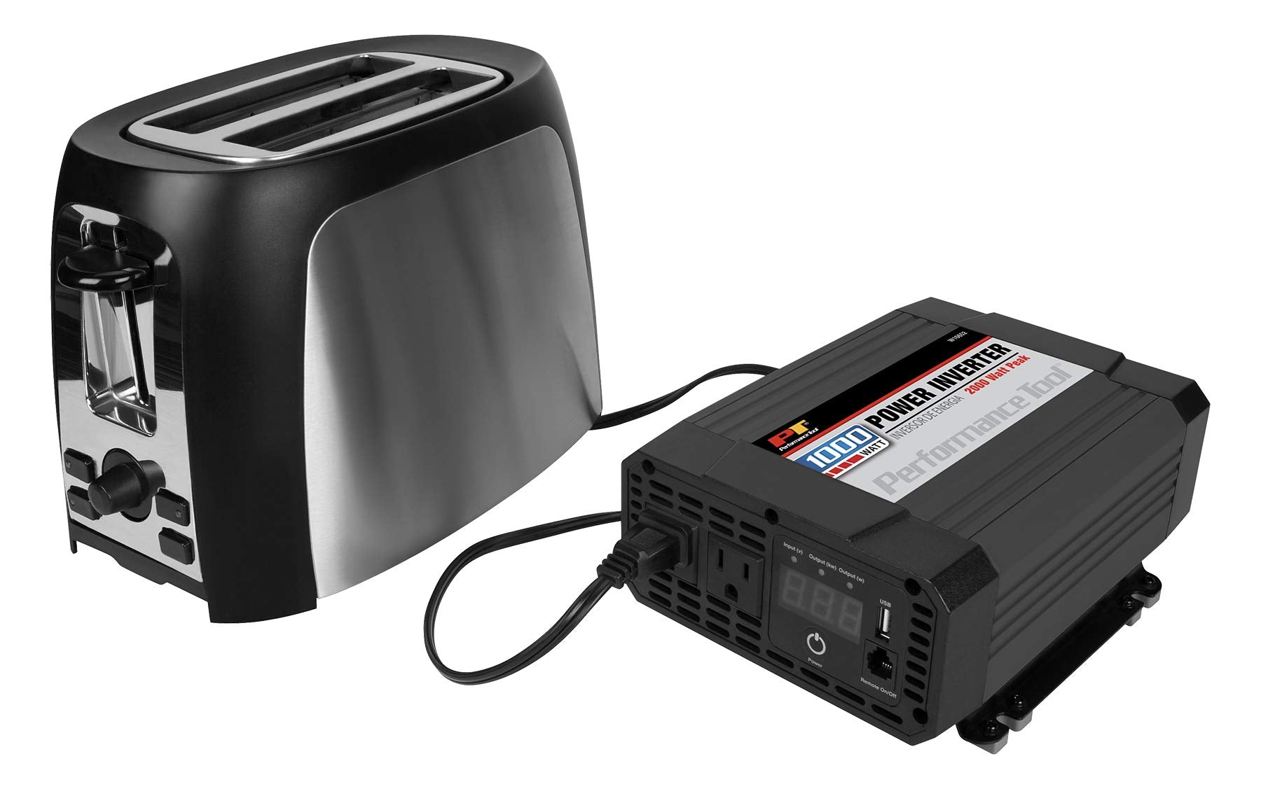 Performance Tool W16652 1000-Watt Power Inverter