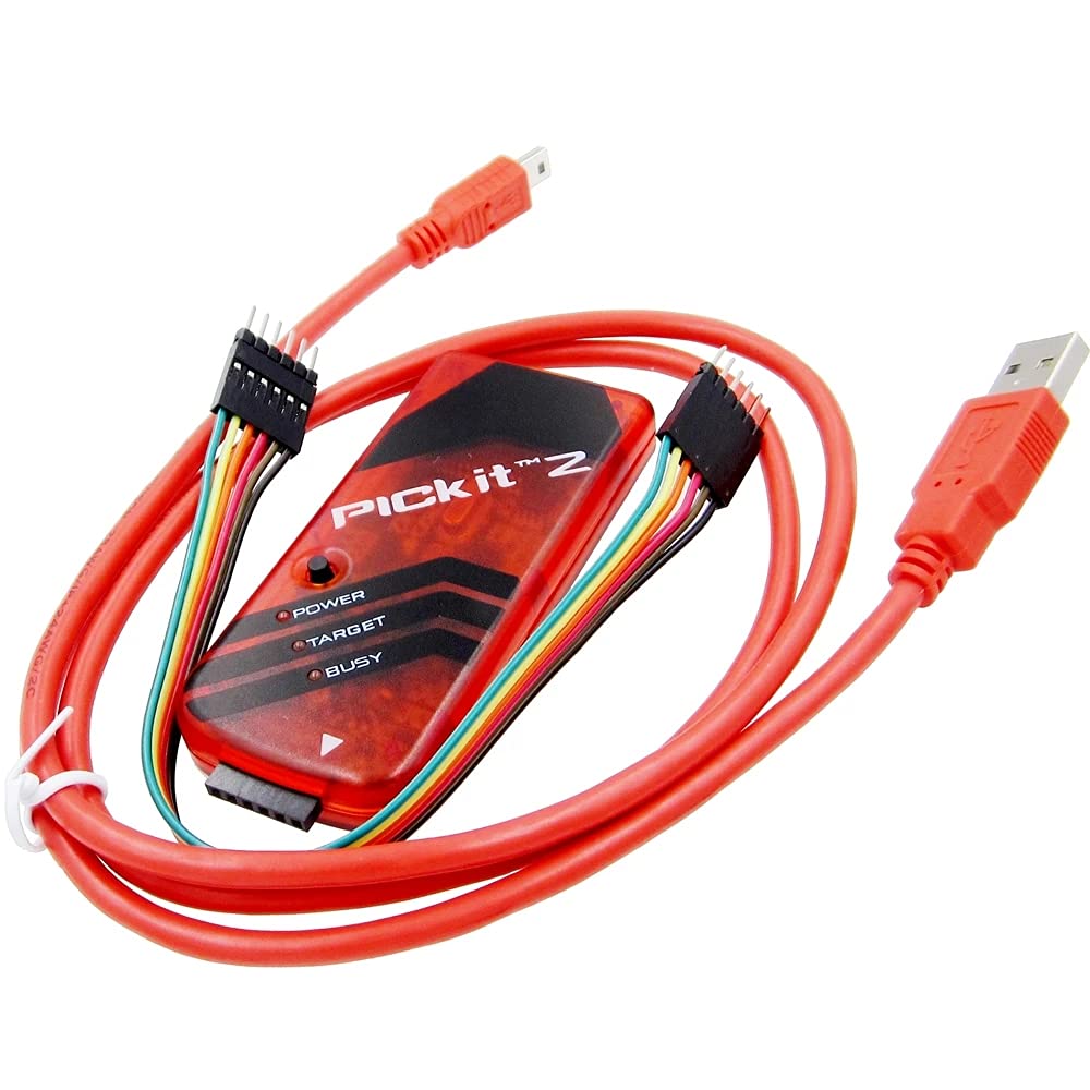 Superele Pickit2 Pic Kit2 Simulator Pickit 2 Programmer Emluator Red With Usb Cable Dupond Wire