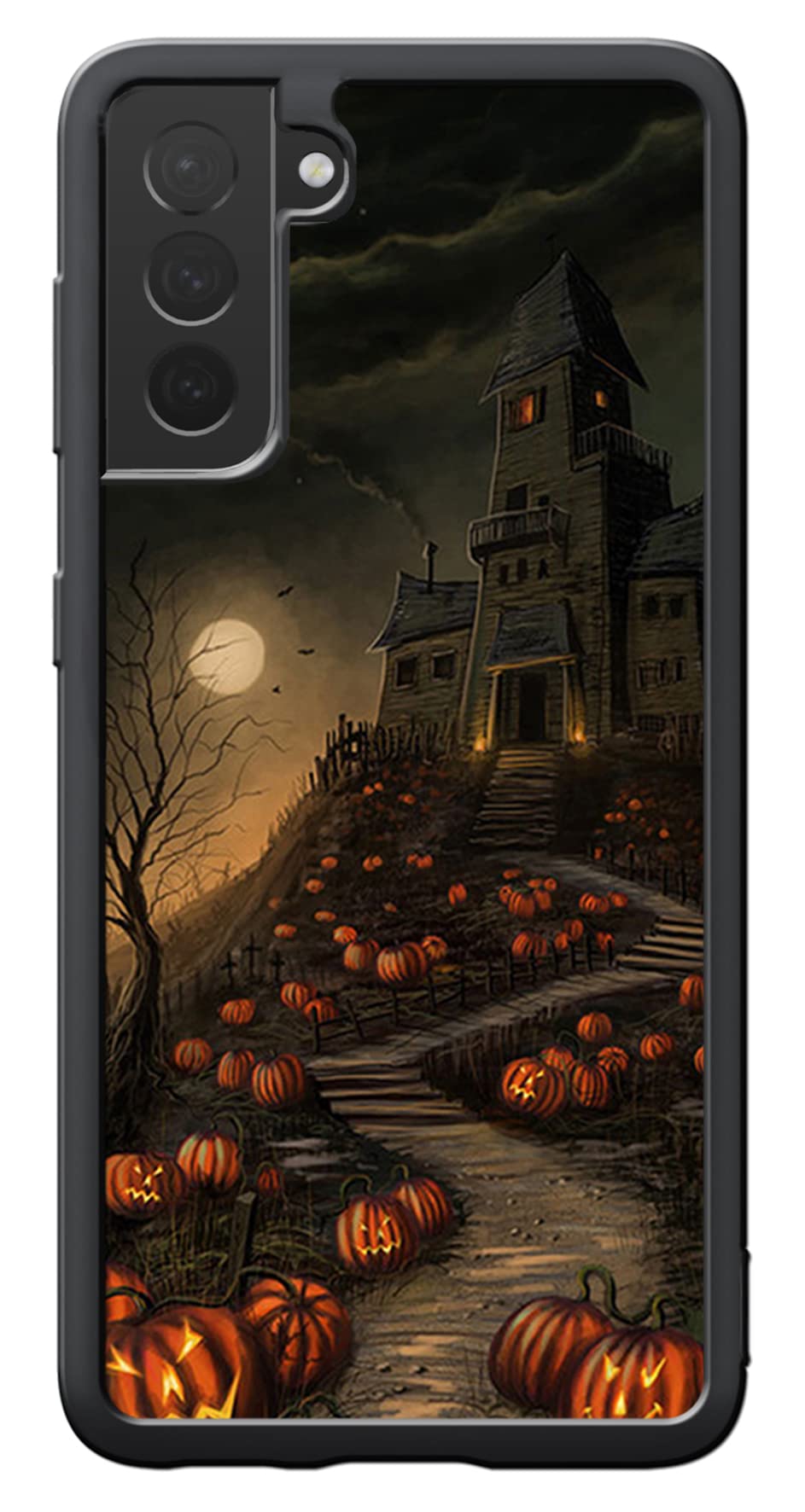 Vuttoo For Samsung Galaxy S23 Case   Halloween Haunted House Pattern Phone Case   Tpu Shock Absorption Protection Phone Case