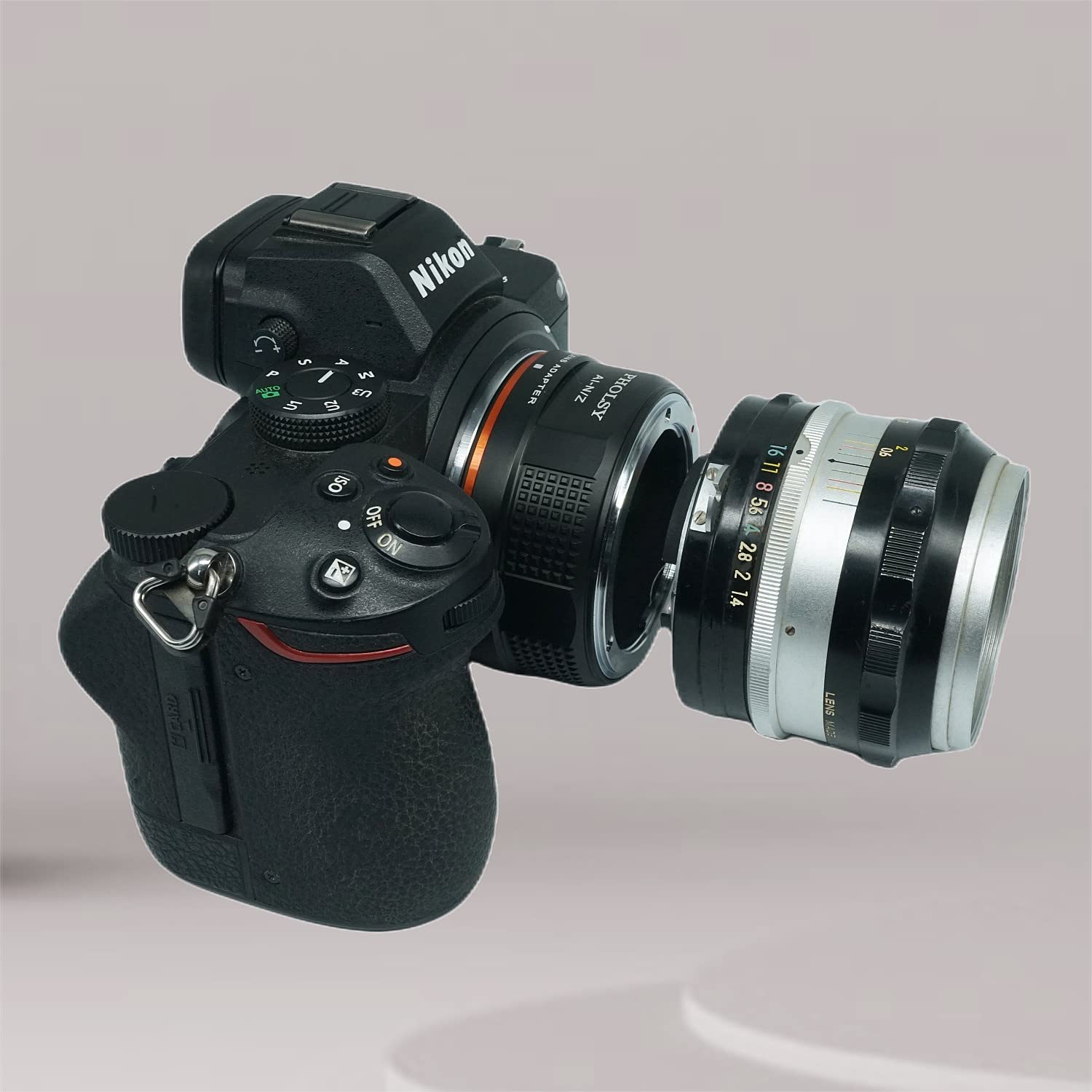 Pholsy Ftz Lens Adapter For Nikkor Ai/F/Ais/Af/Af I/Af S Lens Compatible With Nikon F Lens To Nikon Z Mount Camera Body Compatib