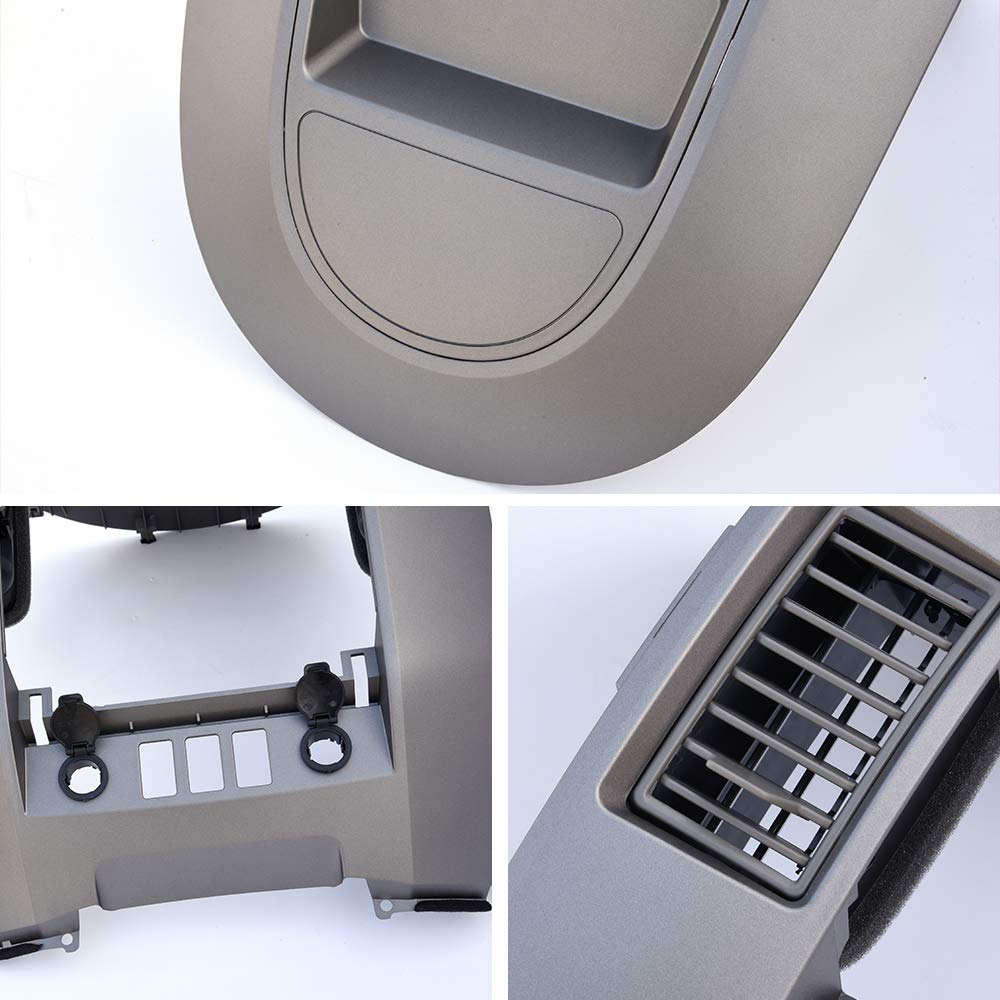 Grand Orange Center Dash Radio Ac Bezel W/O Speaker Compatible With 2004 2006 Nissan Titan, Armada Without Center Speaker 682578