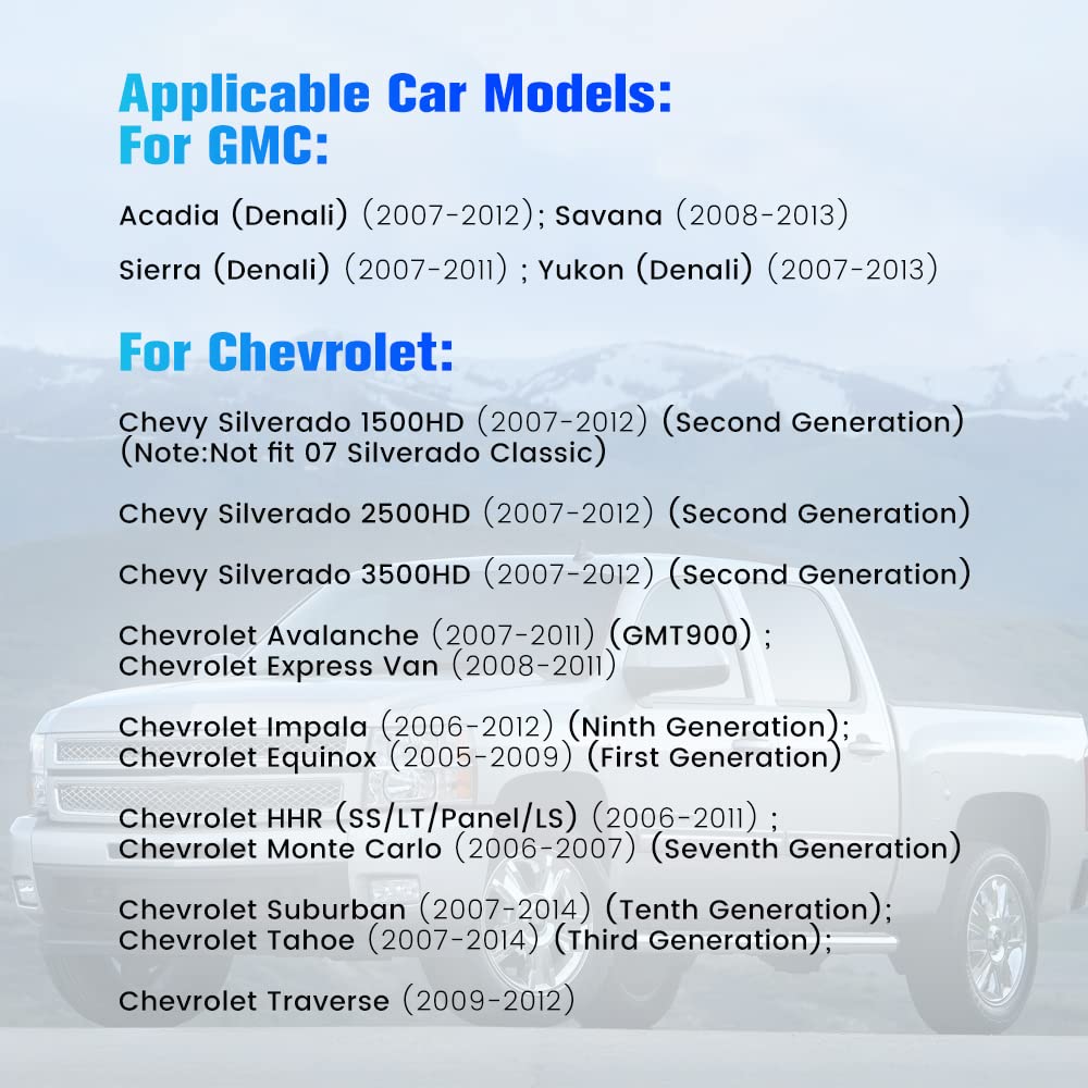 Awesafe Car Radio Stereo For Chevy Chevrolet Silverado Tahoe Equinox Gmc Sierra Yukon With Wireless Carplay Android Auto 10 Inch