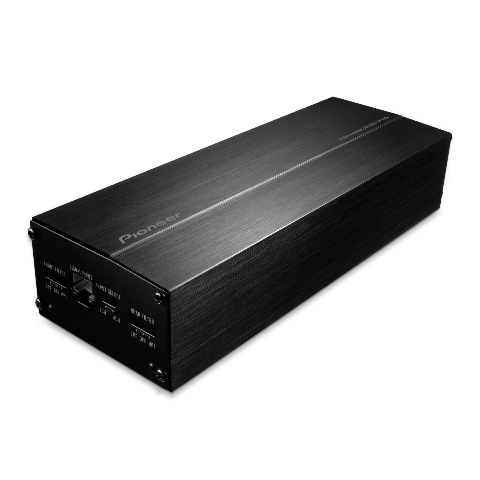 Pioneer GM-D1004 4-Channel Class FD Bridgeable Car Amplifier - 400W Max Power, 45W RMS