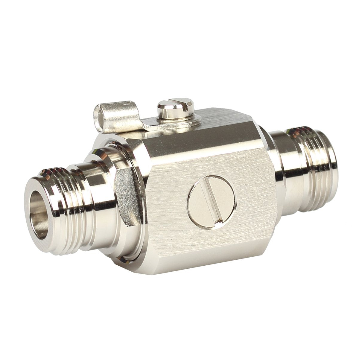 Lightning Arrestor N Female To Female 50 Ohm Lightning Surge Protector With 90 V Gas Tube Dc 3Ghz