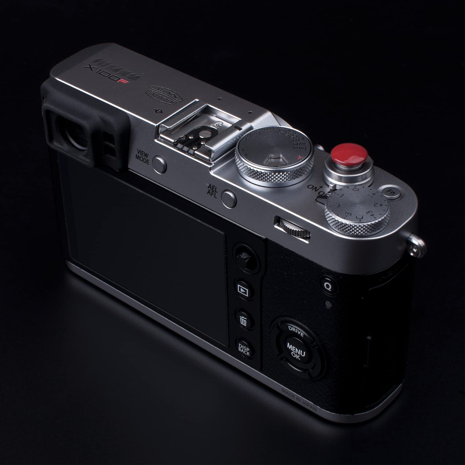 Vko Dark Red Soft Metal Shutter Release Button Compatible With Sony Dsc Rx1Rii Rx10Iv Rx10Iii Rx10Ii Rx10 X T4 X T30 X T3 X100F