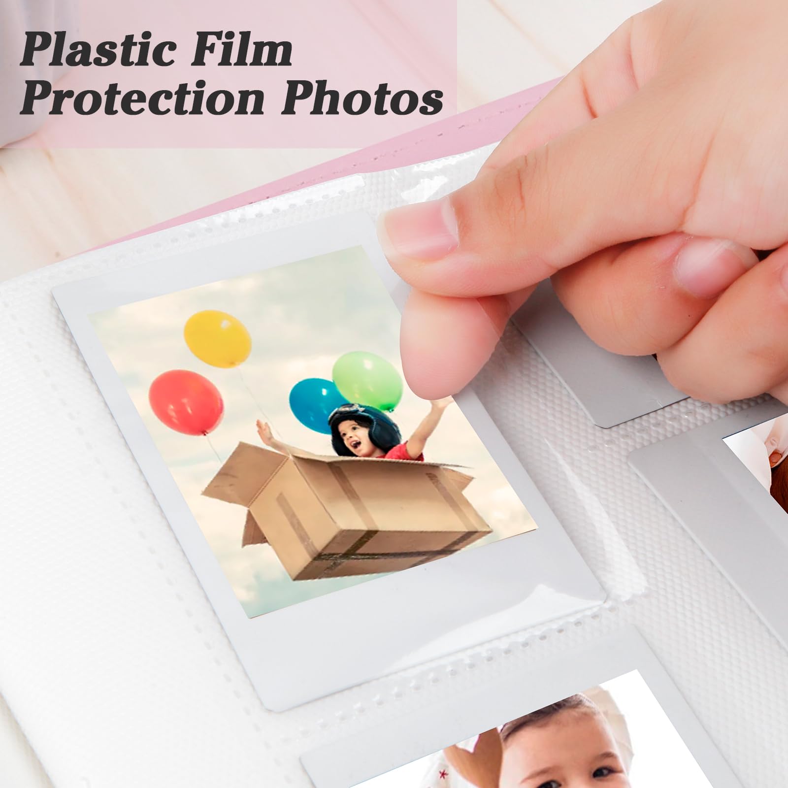 360 Pockets Photo Album For Fujifilm Instax Mini 12 11 9 8+ 8 90 40 Evo Instant Camera, For Polaroid Snap/Pic 300/Z2300/ Socialm