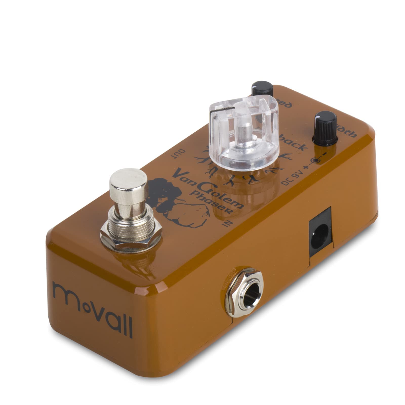 Movall Mp 301 Phaser Guitar Effect Pedal Pure Analog Processor Mini Pedal With True Bypass