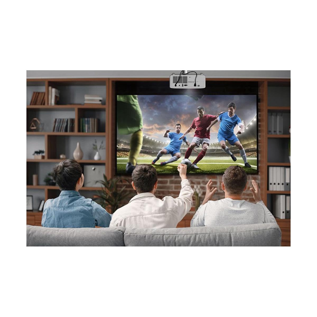 Optoma Gt2000Hdr Compact Short Throw Laser Home Theater And Gaming Projector, 1080P Hd With 4K Hdr Input, Bright 3,500 Lumens