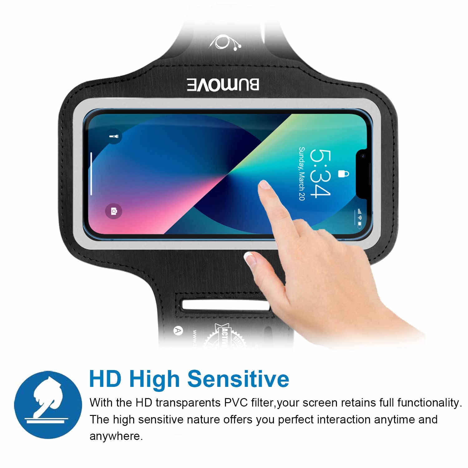 Bumove Running Armband For Iphone 13Mini/12Mini /6/7/8/6S/7S/ Iphone Se (2022)