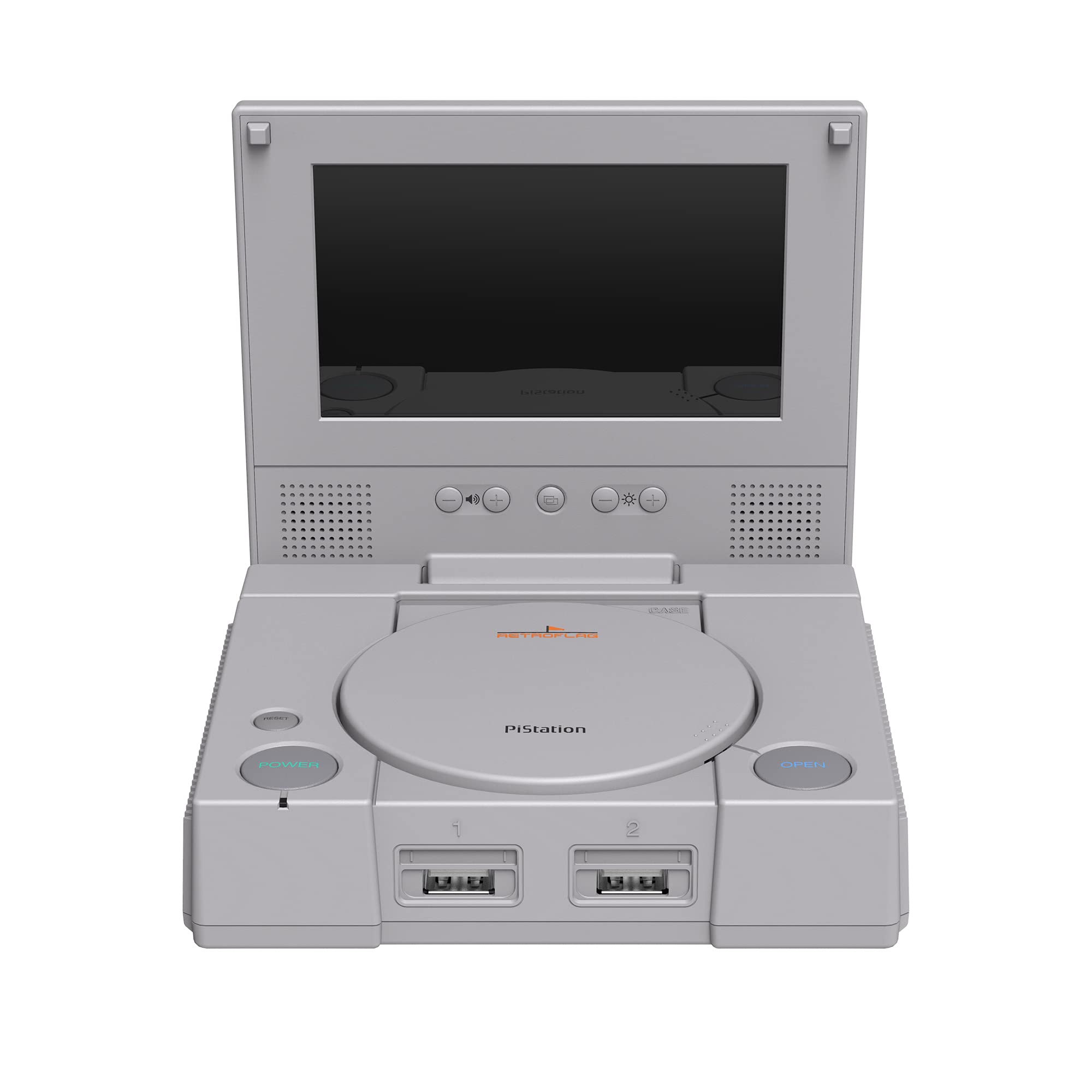 Retroflag Station Deluxe Edition For Raspberry Pi 4 With 4.3 Inch Lcd Screen, 2 Stereo Speakers, Safe Shutdown Safe Reset, Easy