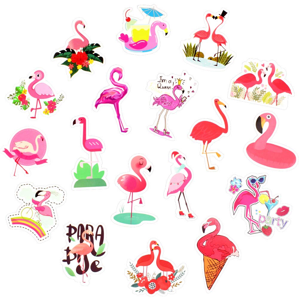 Flamingo Stickers For Teens Kids Flamingo Laptop Stickers For Girls Boys Flamingo Vinyl Stickers For Water Bottle Waterproof Stickers 50Pcs