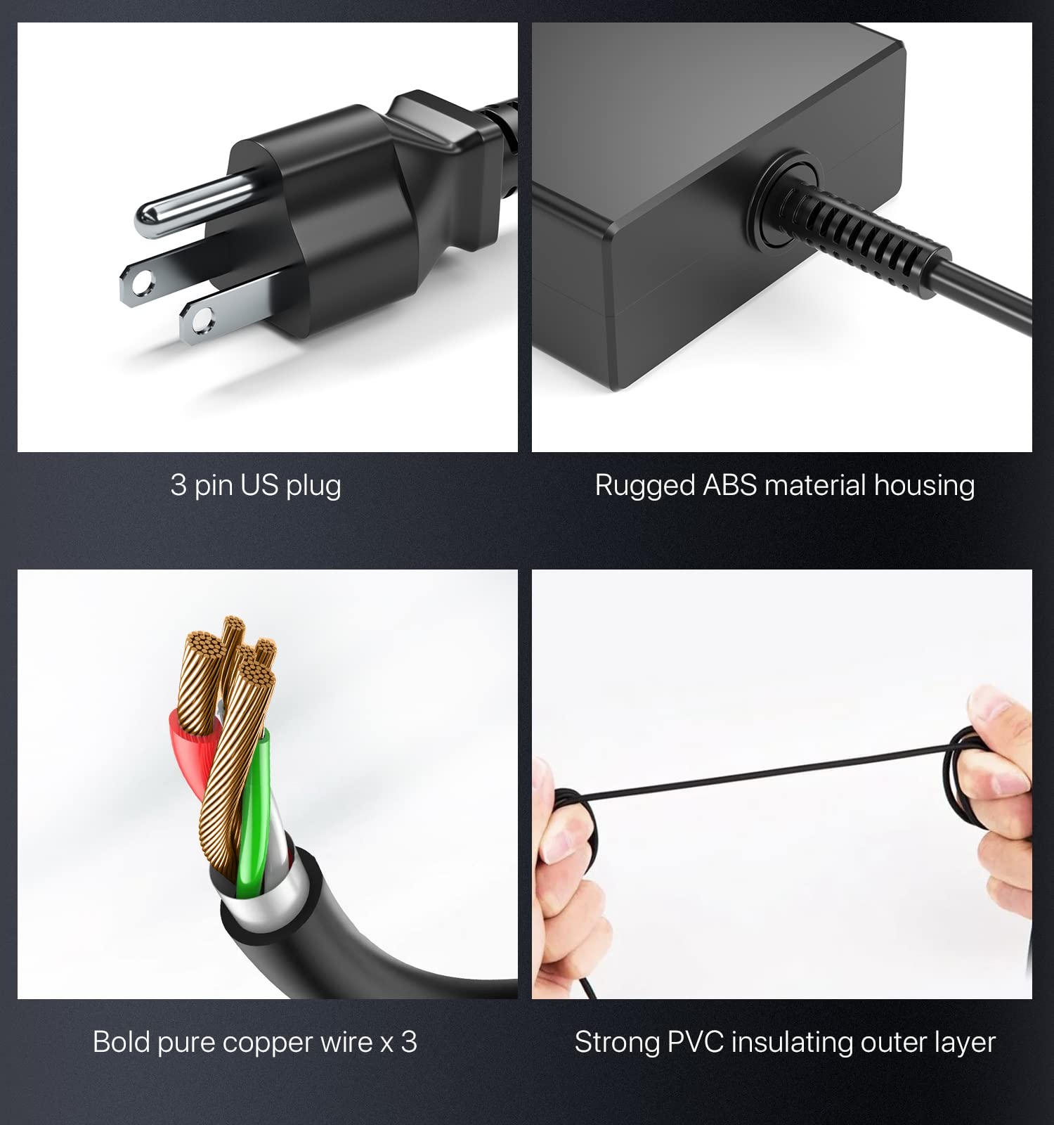 230W Charger Fit For Msi Gs66 Gs76 Gs75 Gs65 Stealth Power Supply, Msi Chicony A17 230P1A A12 230P1A P65 P75 Ac Adapter