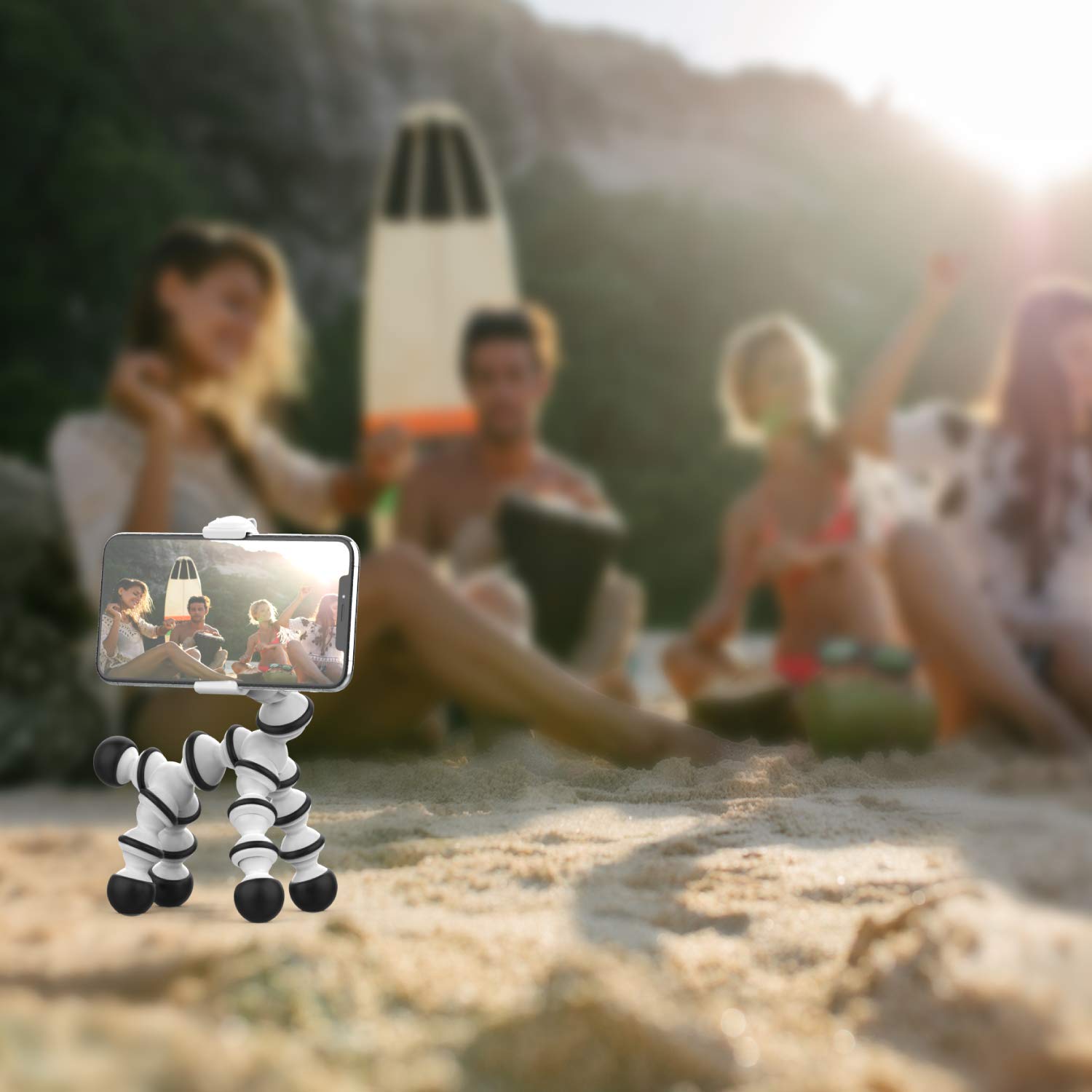 Premier Accessory Group Multi Flex Smartphone Grip Mount, Black