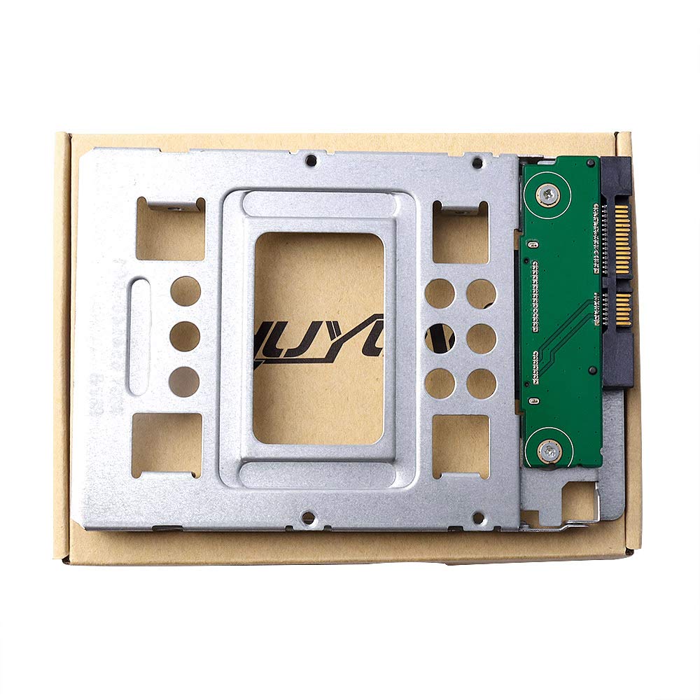 Huyun 2.5 '' Ssd To 3.5 '' Sata Hard Disk Drive Hdd Adapter Caddy Tray Cage Hot Swap Plug 654540 001