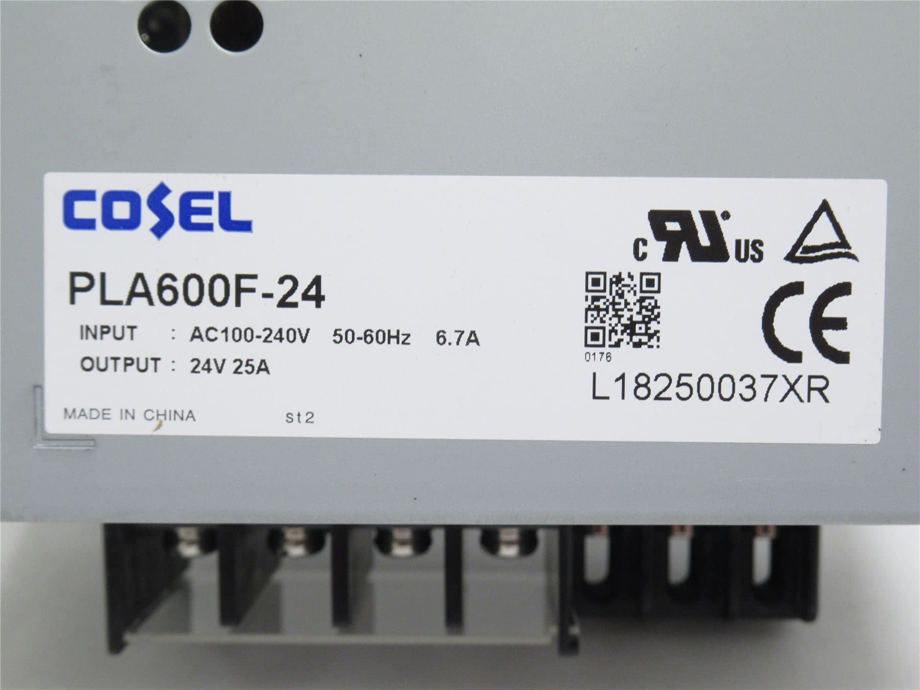 Cosel Pla600F 24 Pla600F Series 600 W Single Output 24 V Enclosed Ac/Dc Power Supply   1 Item(S)