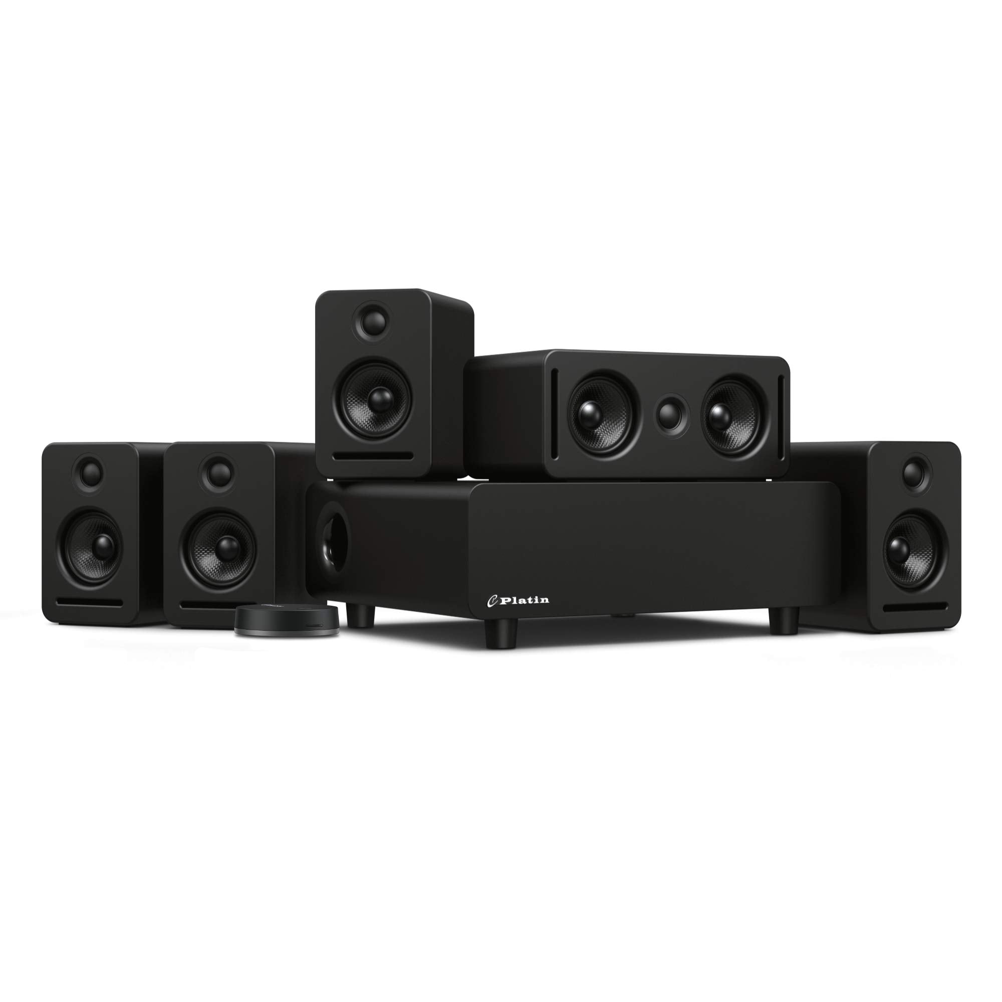 Platin Monaco 5.1 Wireless Home Theater System For Smart Tvs   With Wisa Soundsend Transmitter Included   Wisa Certified   Tuned