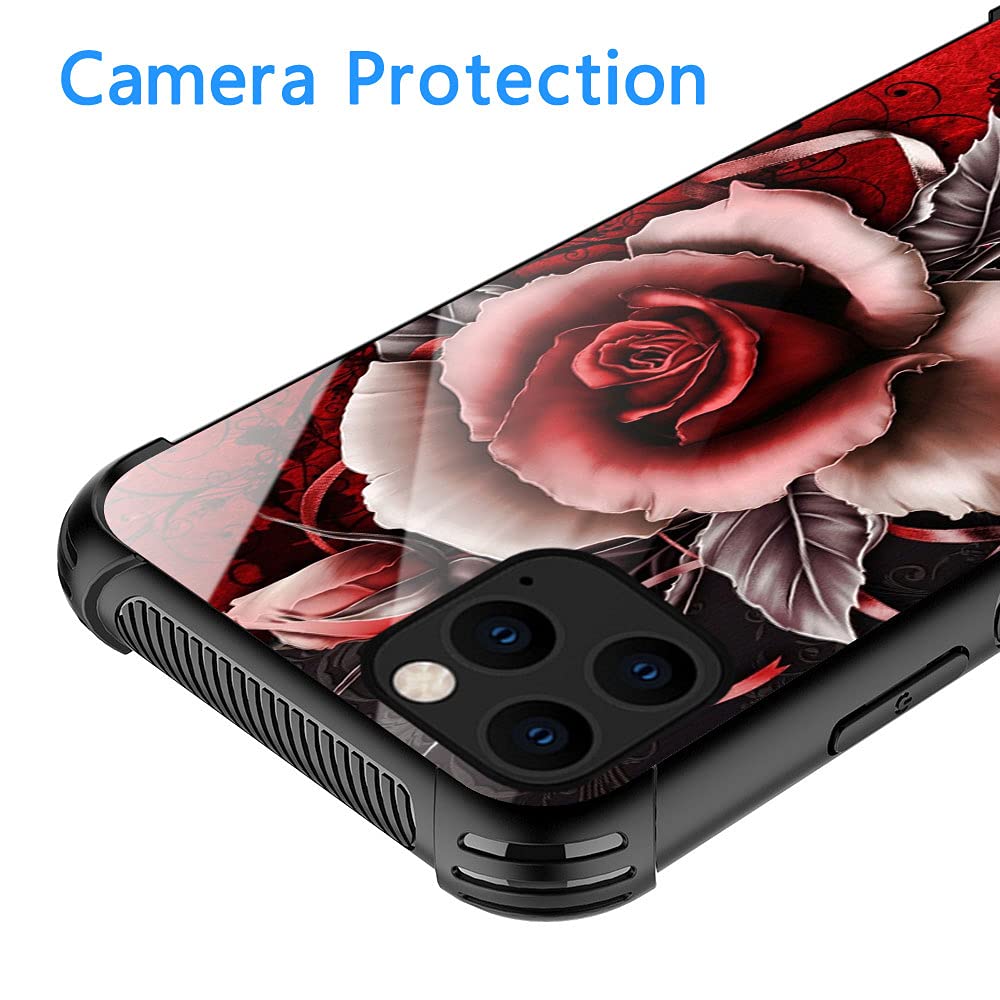 Tnxee Case Compatible With Iphone 13 Pro Max Case, Fantasy Rose Pattern Design Case For Iphone 13 Pro Max Cases For Girls Women