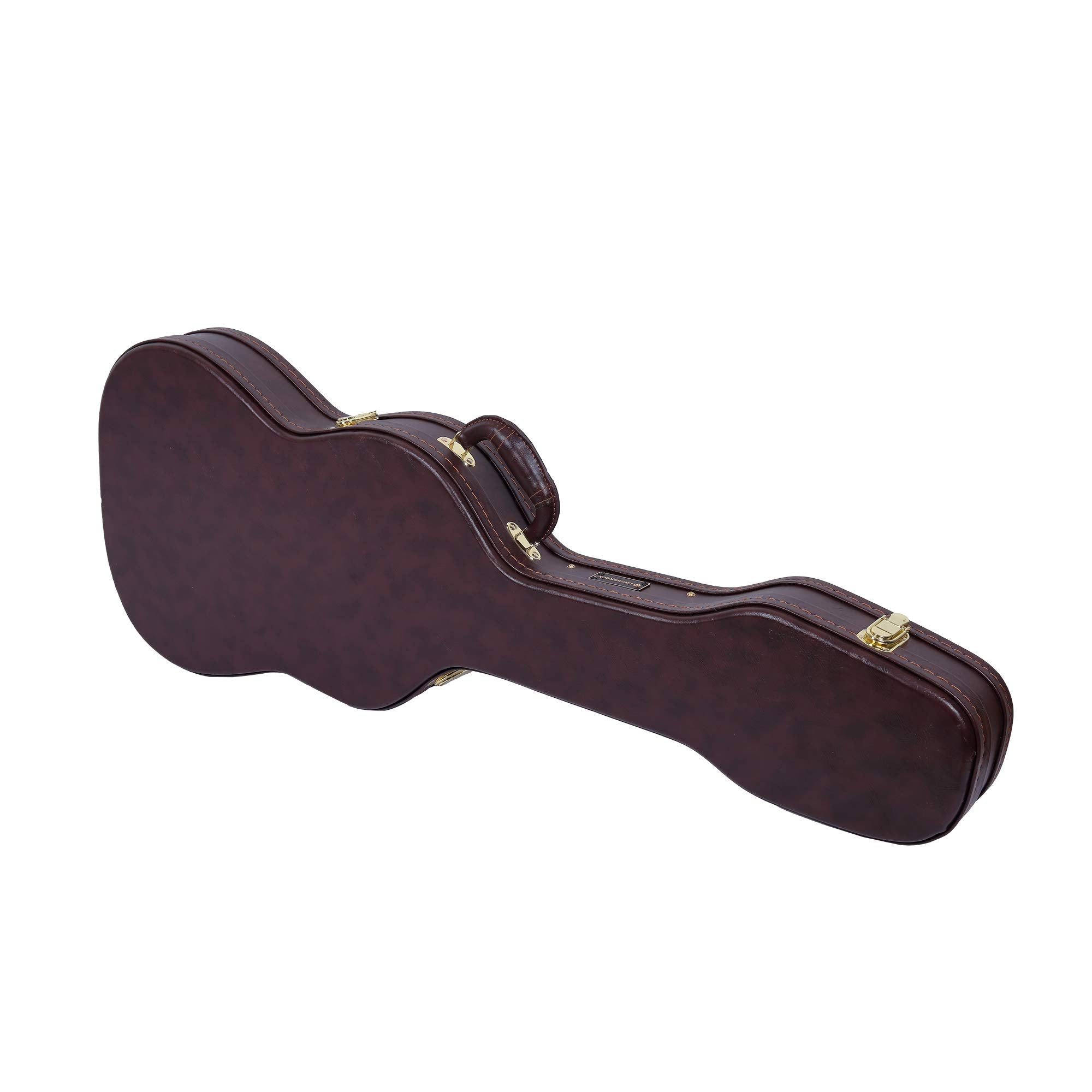 Crossrock Electric Guitar Case Fits Telecaster And Stratocaster Style Guitars-Brown(Crw600Stbr)