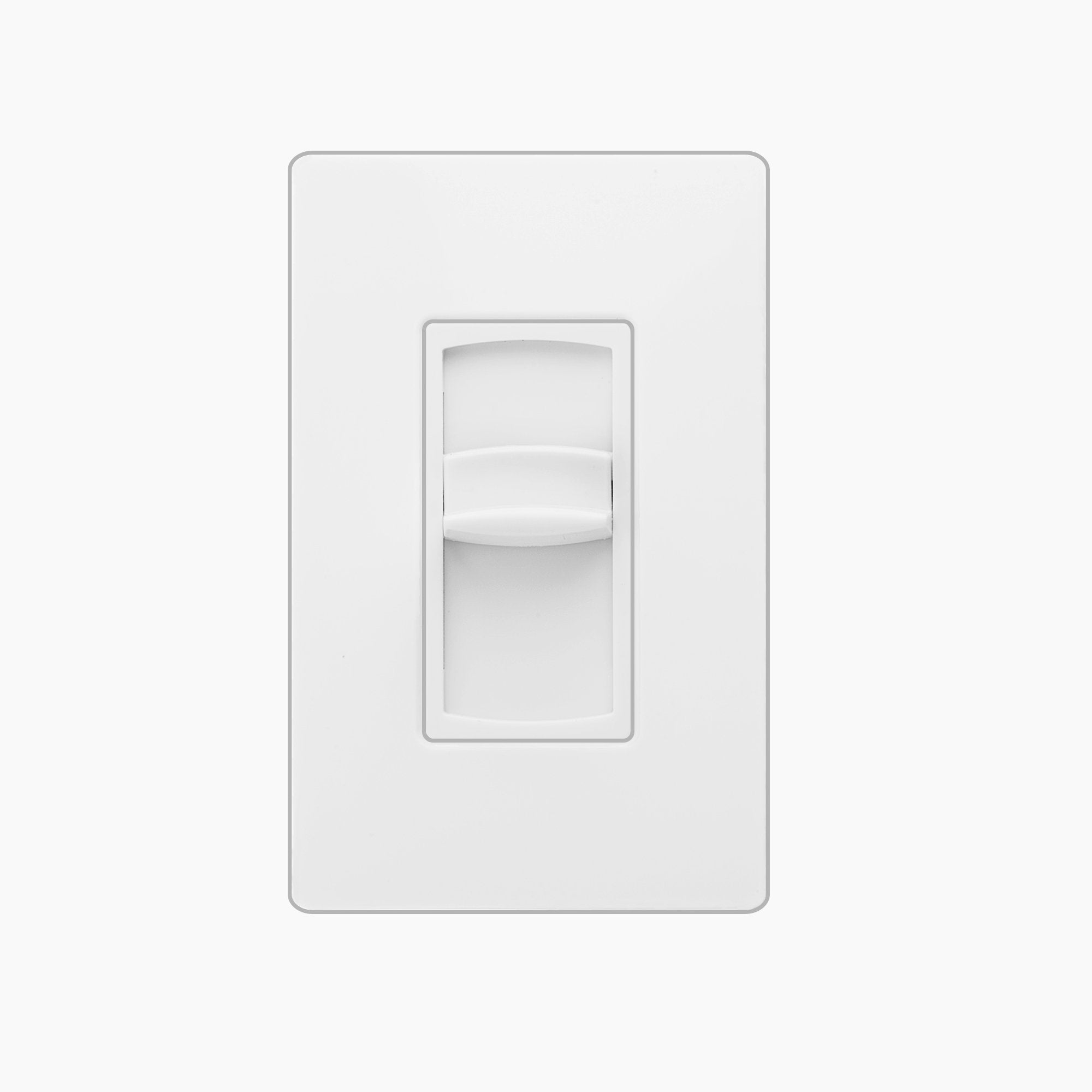 Osd 100W Sleek, Modern, Minimalist Design In Wall Volume Control, Slider White Impedance Matching Sls100