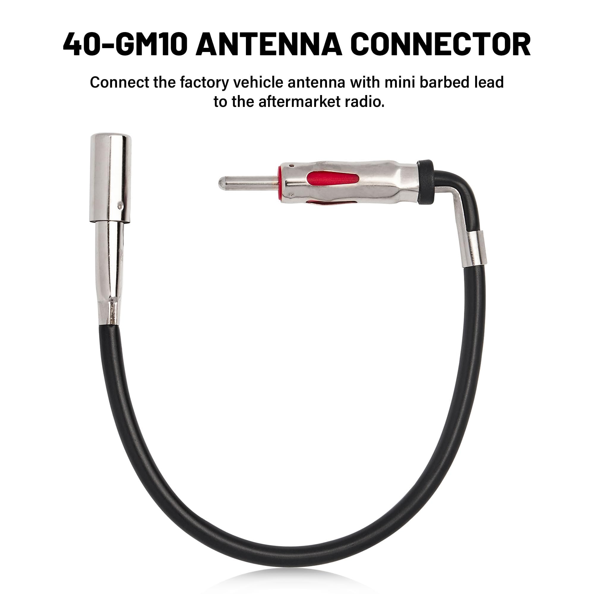 Nuith Stereo Wiring Harness W/Factory Antenna Plug To Aftermarket Radio Connector Kit For 2003 2006 Chevy Silverado/Suburban Gmc