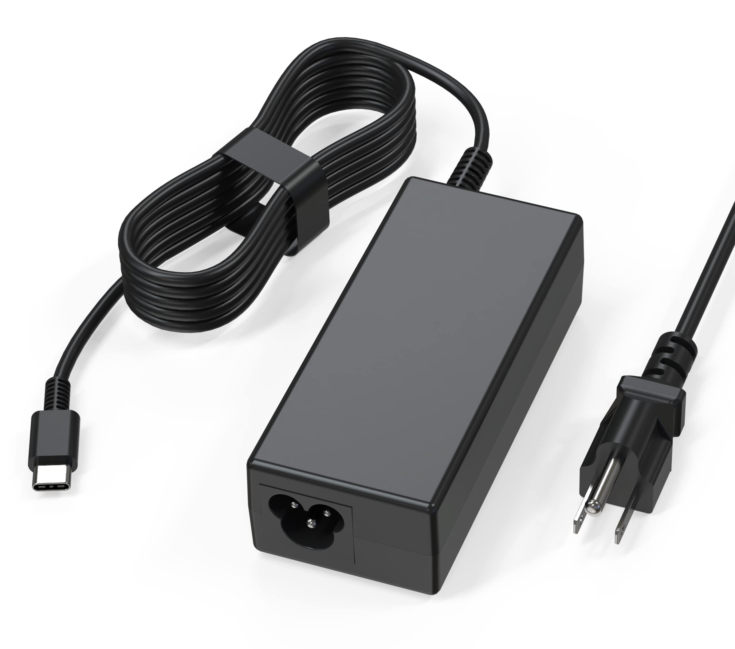 Usb C Laptop Charger, 65W Chromebook Charger Compatible With Hp Lenovo Dell Asus Acer Samsung Google Chromebook Fast Charger Typ