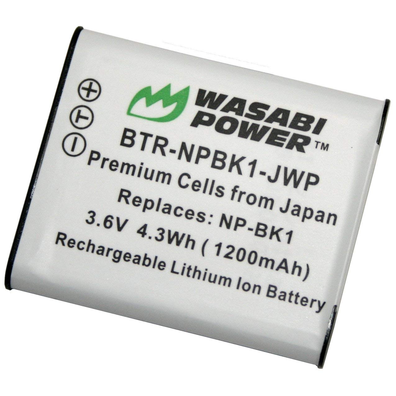Wasabi Power Battery For Sony Np Bk1 And Sony Bloggie Mhs Cm5, Mhs Pm5, Cyber Shot Dsc S750, Dsc S780, Dsc S950, Dsc S980, Dsc W