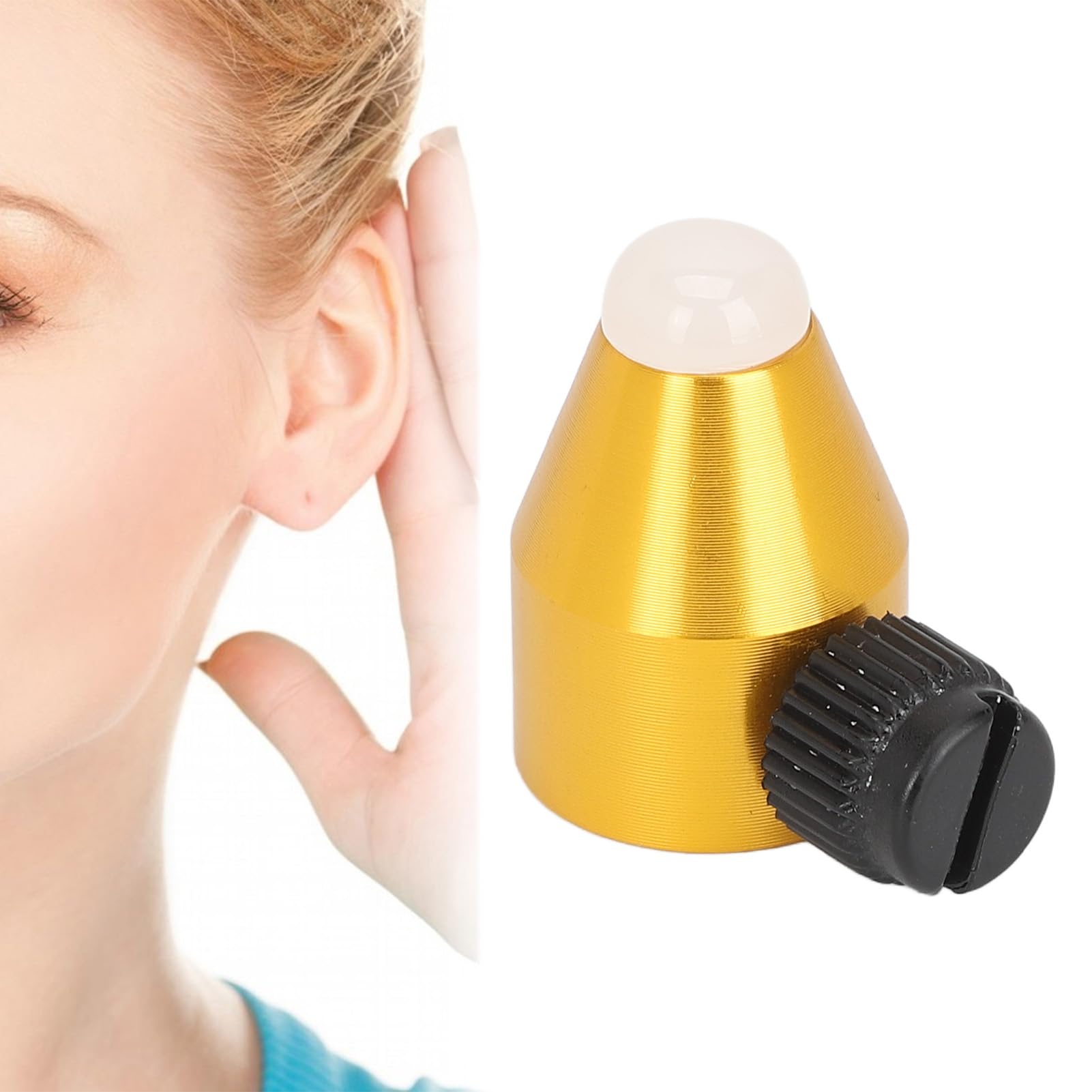 Saluaqui Tuning Fork For Healing, Tuning Fork Feet Accessory With Secure Hold, Stress Relief, Energy Healing, Reduce Anxiety, Me