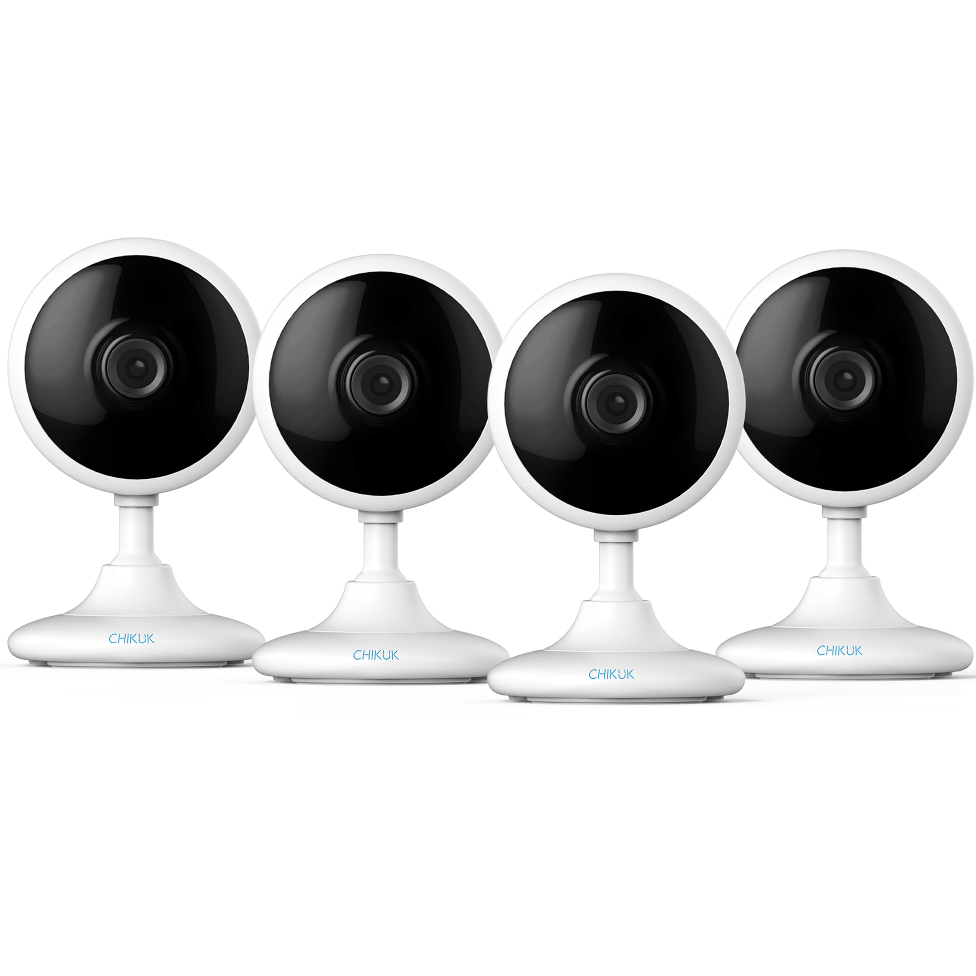 Home Security 2K Camera, Indoor Camera For Dog/Pet/Elder/Baby Monitor, Smart Phone App Siren, 2 Way Audio, Advanced Motion Detec