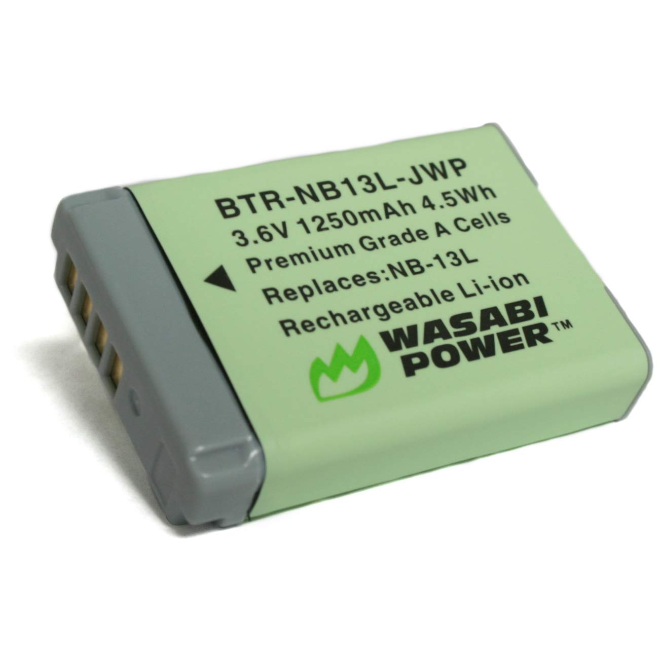 Wasabi Power Nb 13L Battery For Canon Powershot G1 X Mark Iii, G5 X, G7 X, G7 X Mark Ii, G9 X, G9 X Mark Ii, Sx620 Hs, Sx720 Hs,