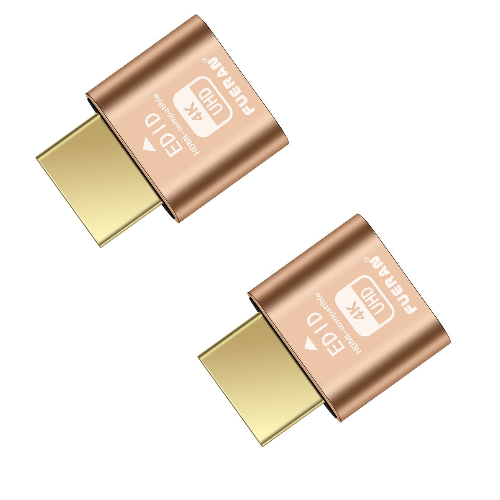 Fueran 2K 4K8K Dummy Plug,Virtual Monitor Display Emulator, Headless Display Adapter Supports Up To 3840X2160@60 1080@120 Hdmi C