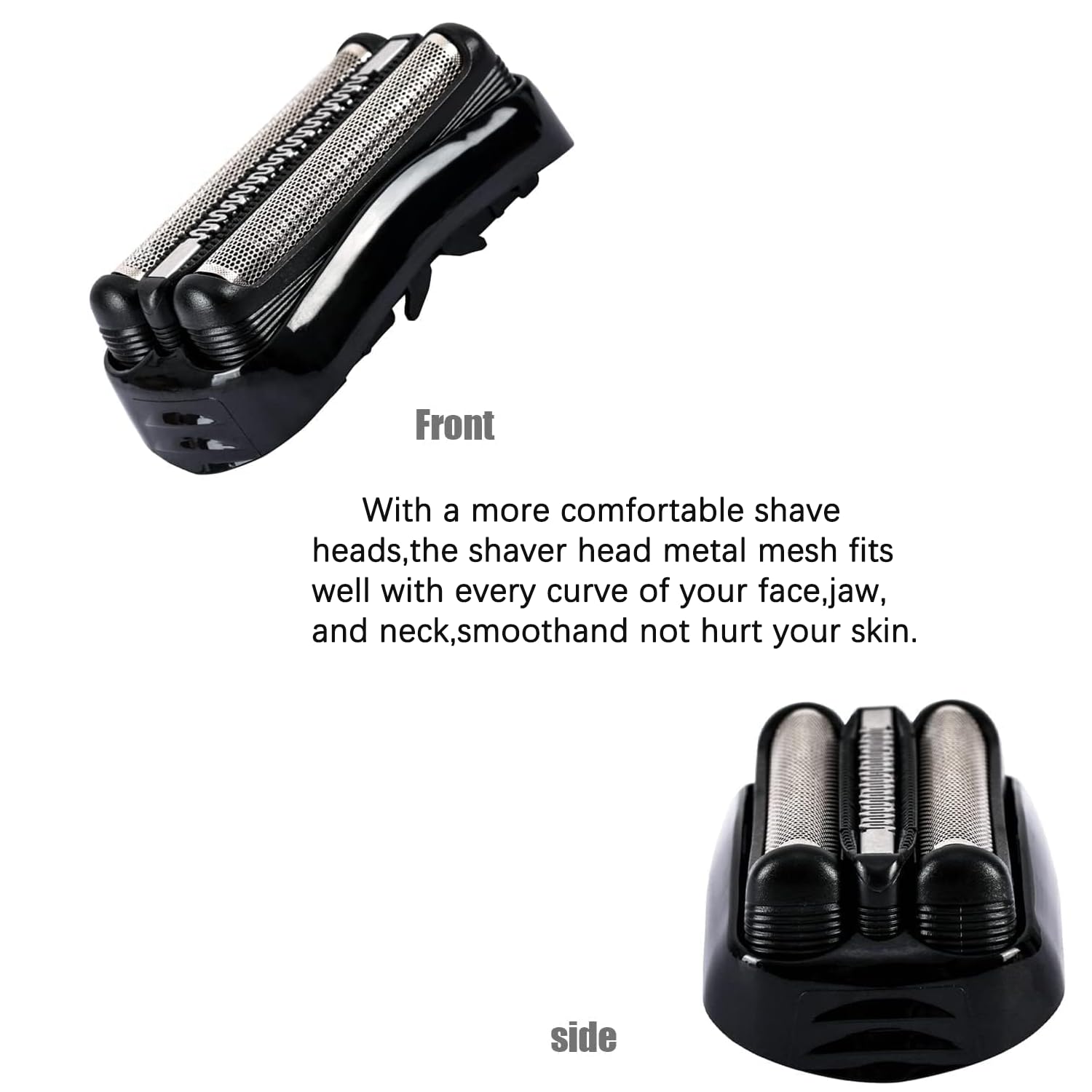 21B Series 3 Shaver Replacement Foil Compatible With Braun Series 3 Replacement Head For Braun S3 Foil Shaver Fit For Electeic R