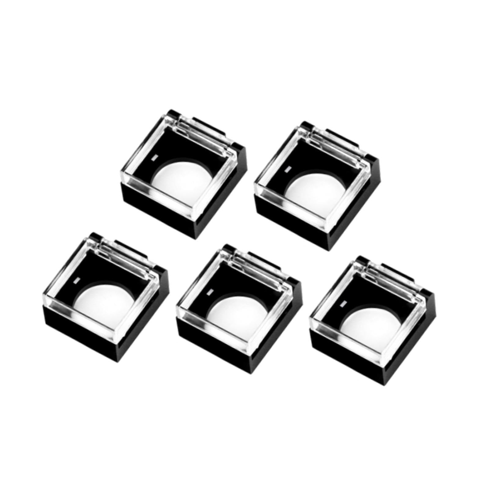 Secret Desire 5 Pieces Push Button Guard For 16Mm Switch Padlock Lid Lock Protector A|Computer Components & Parts|Computer Cases