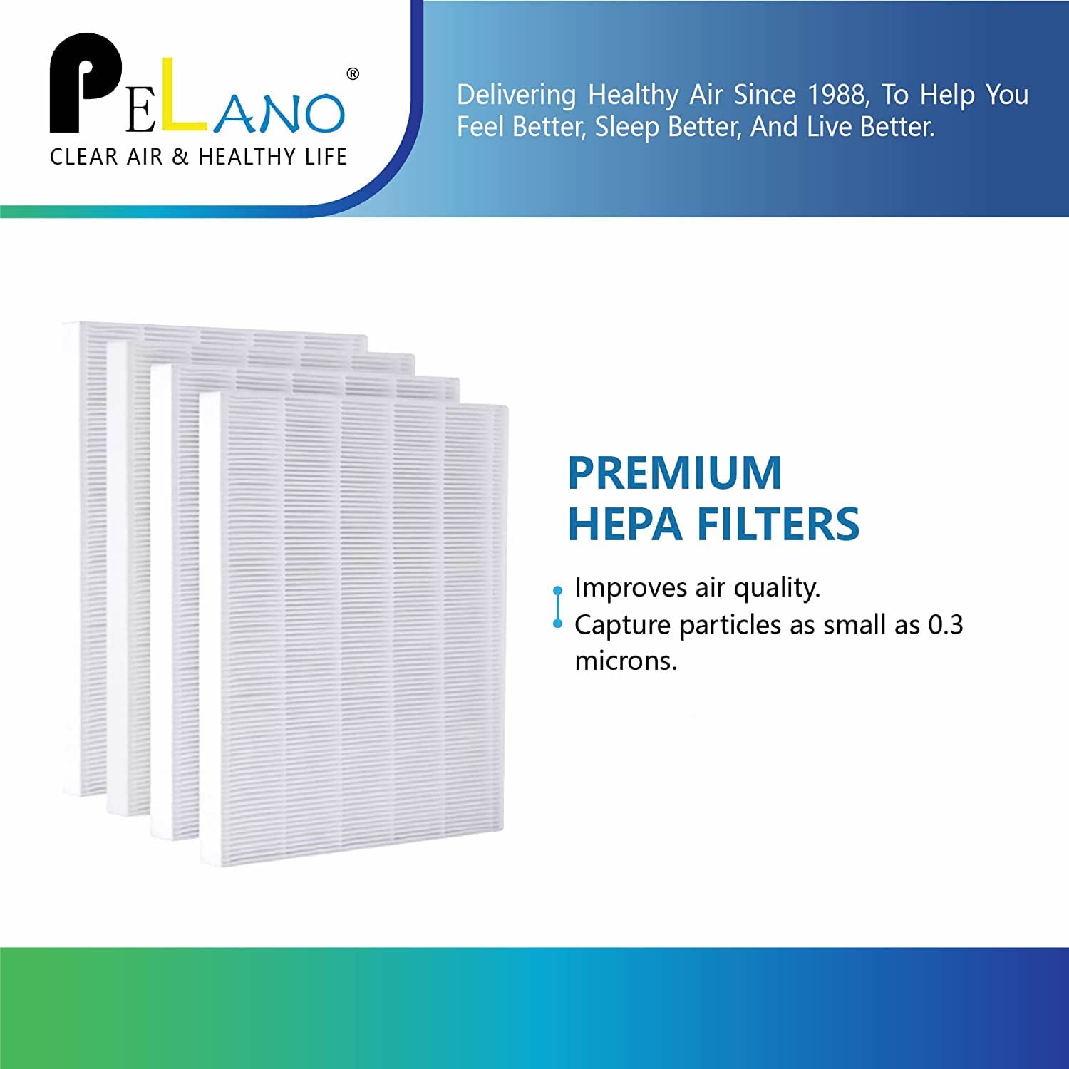 4Pack C545 Hepa Replacement Filter Compatible For Winix C545, Hepa Filter S, Part Number 1712 0096 00 And 2522 0058 00