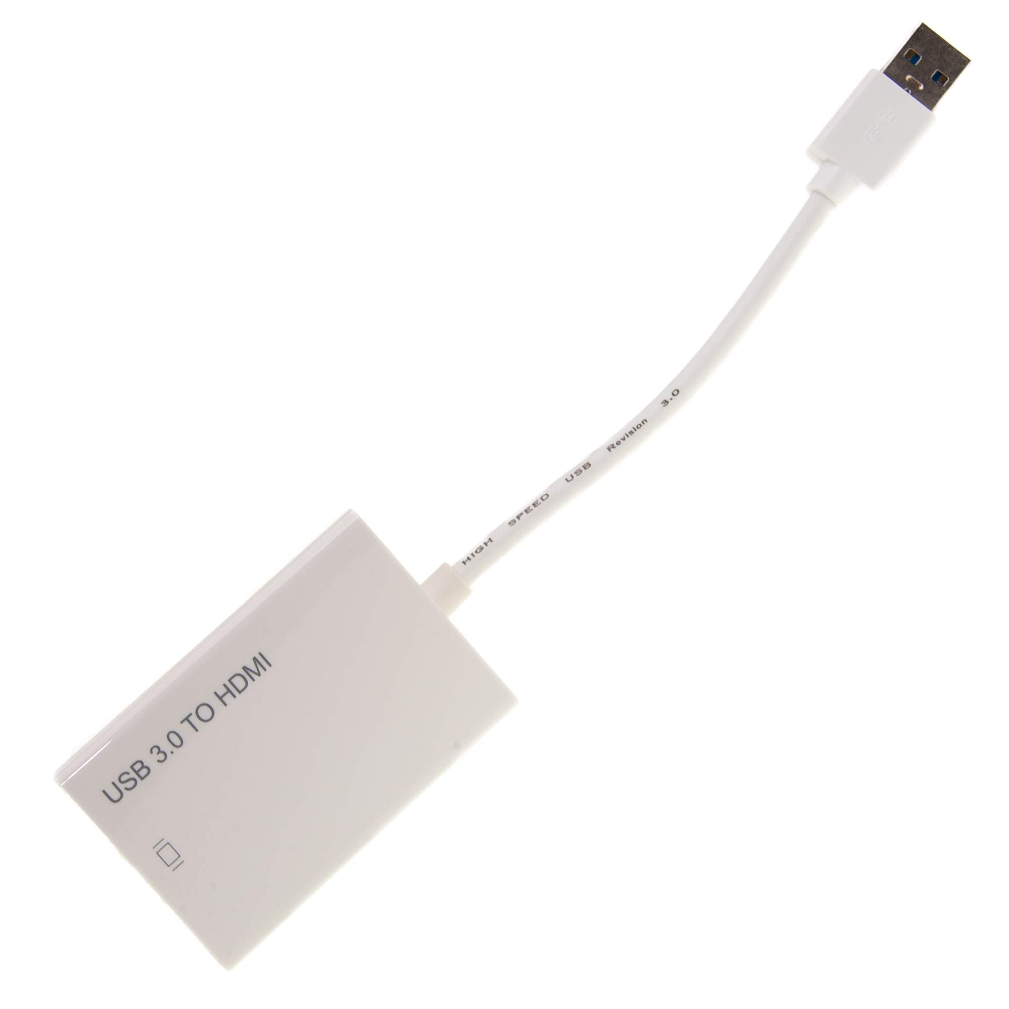 Cablewholesale Usb 2.0/3.0 To Hdmi Adapter With Audio, Add Extra Monitor To Computer/Laptop
