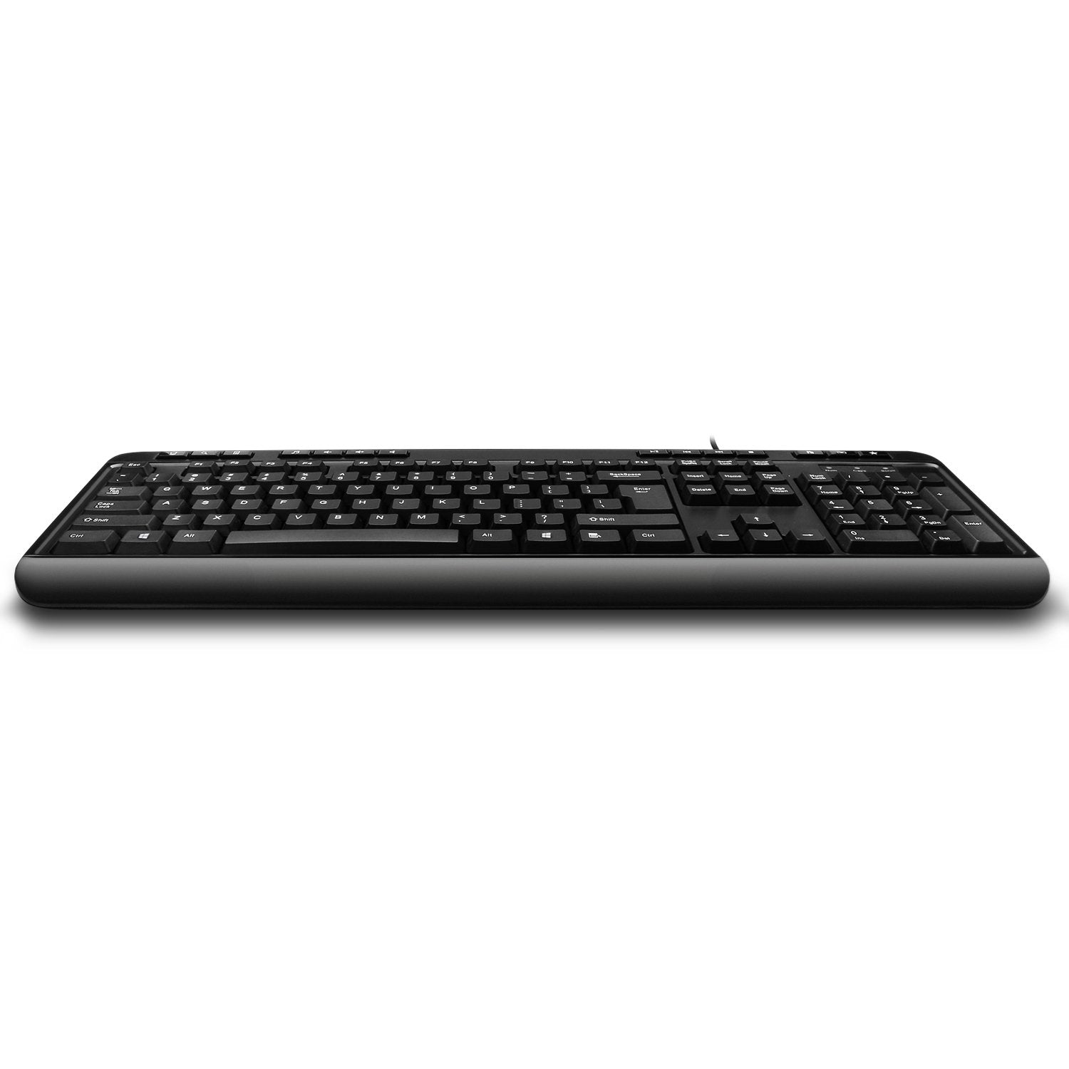 Adesso Akb 132Hb Multimedia Usb Keyboard With 3 Hubs, Black