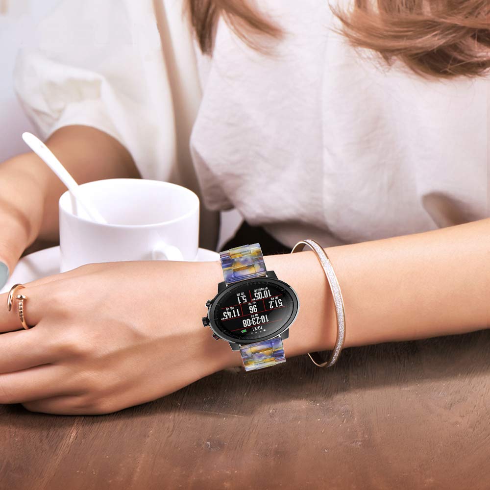 Omter Band Replacement Samsung Galaxy Watch (46Mm),Gear S3 Classic/Frontier,Pebble Time, Lg G Watch, Asus Zenwatch 1 2, Men Wome