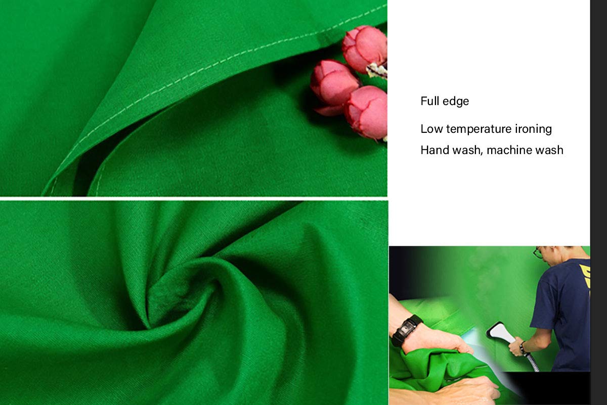 Hmtfoto Background Green Screen Photo Backdrop Chromakey Muslin Portrait Background Screen For Photo Video Studio Photography Ba