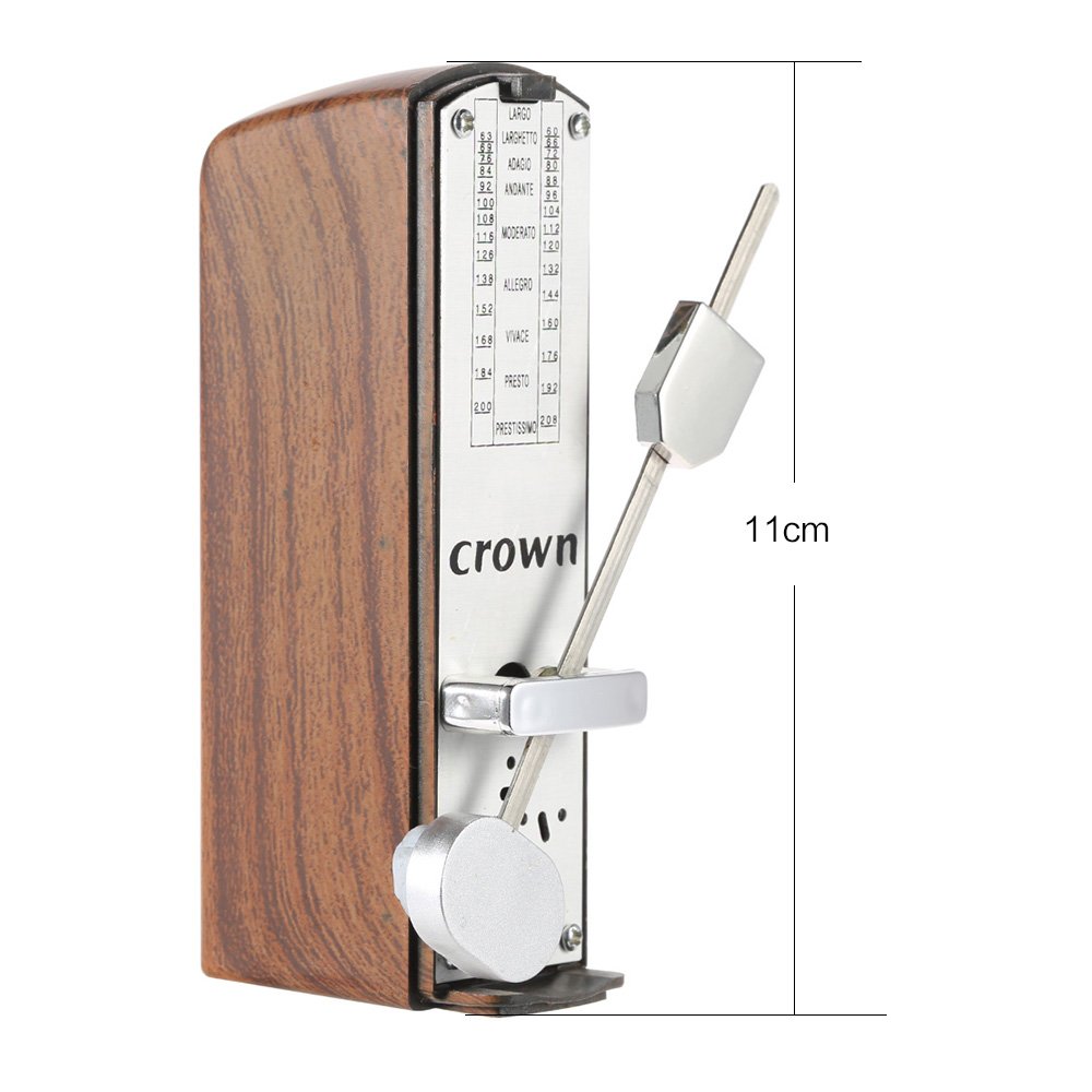 Btuty Mechanical Metronome Portable Mini Universal Metronome 11Cm Height For Piano Guitar Violin Ukulele Chinese Zither Music In