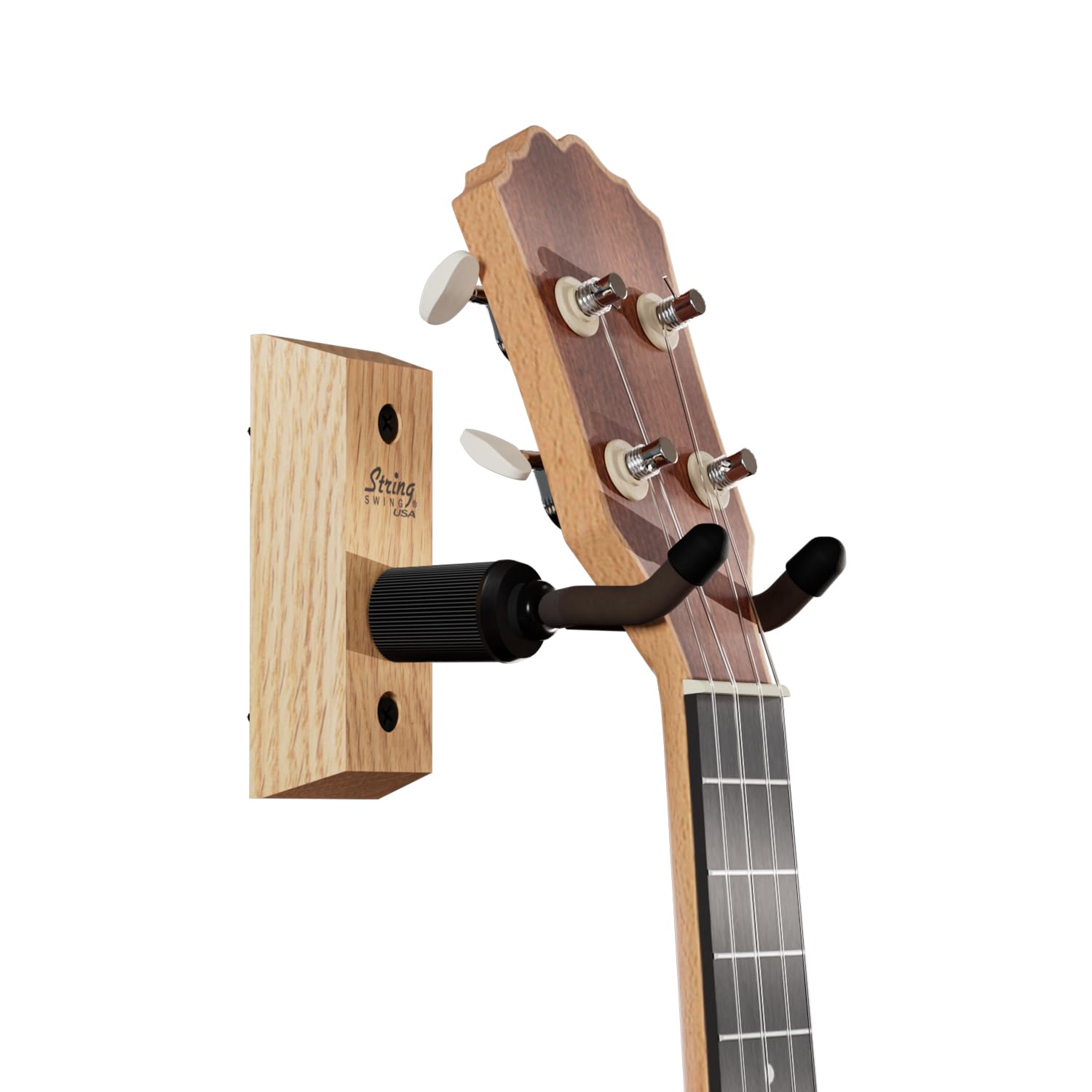 String Swing Ukulele Wall Mount Stand for Mandolin Uke Concert Pineapple Soprano Tenor and Baritone Compatible Case Alternative 
