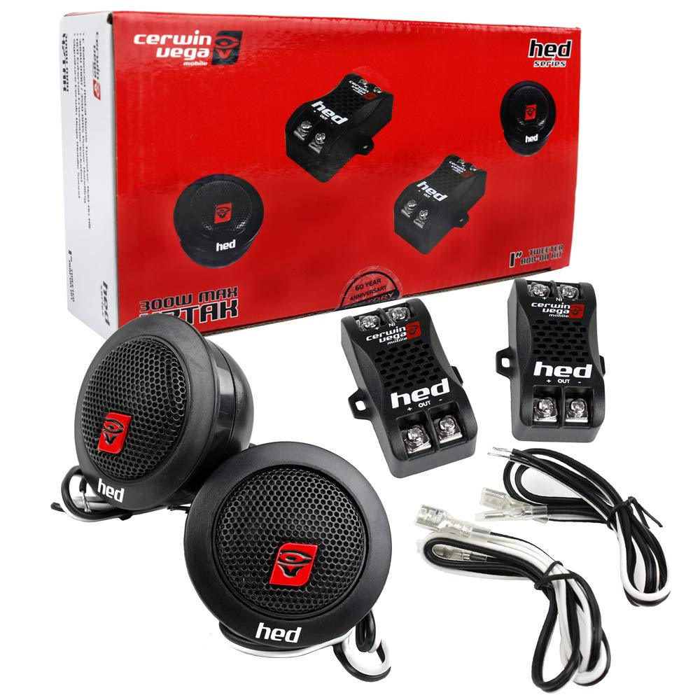 Cerwin Vega H7Tak 1'' 300W Max / 35W Rms Tweeter Add On Kit Set