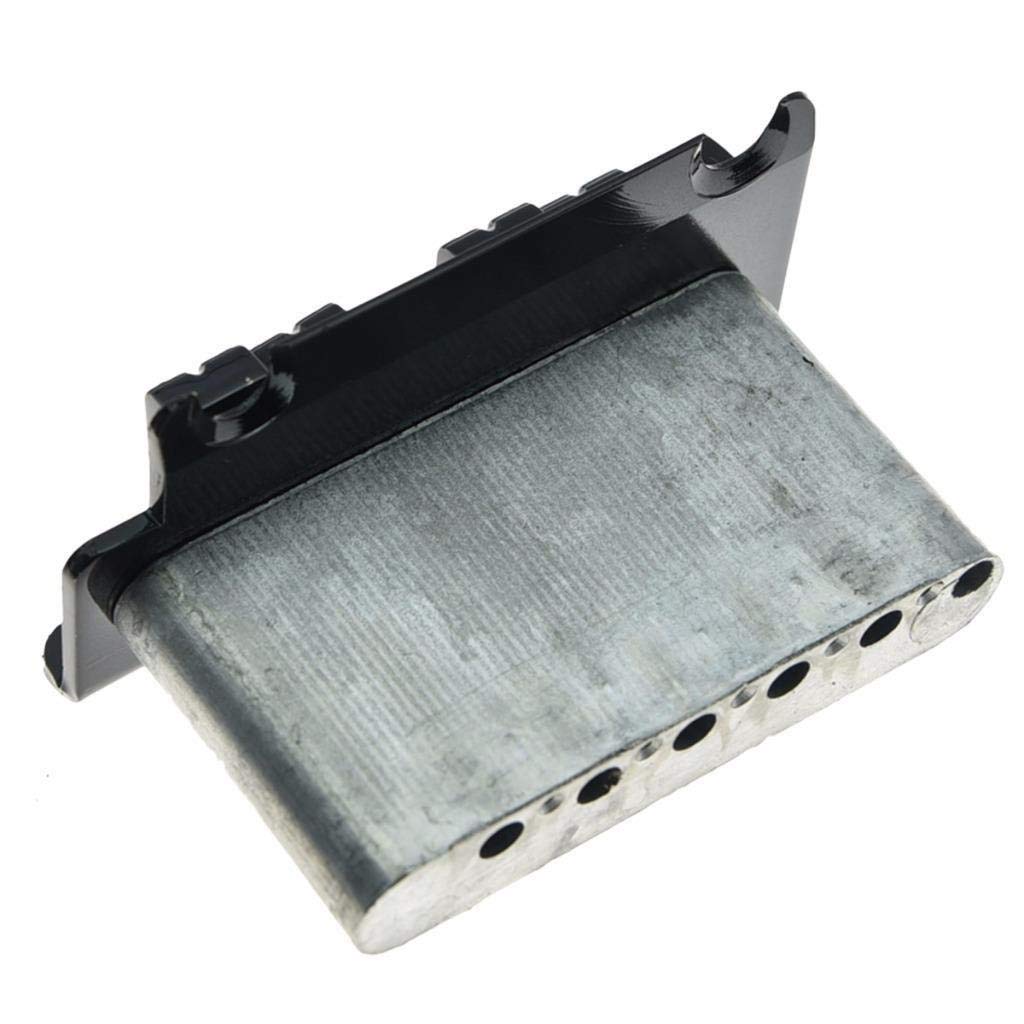 Kaish Black 2 Point St Strat Style Guitar Tremolo Bridge Locking System