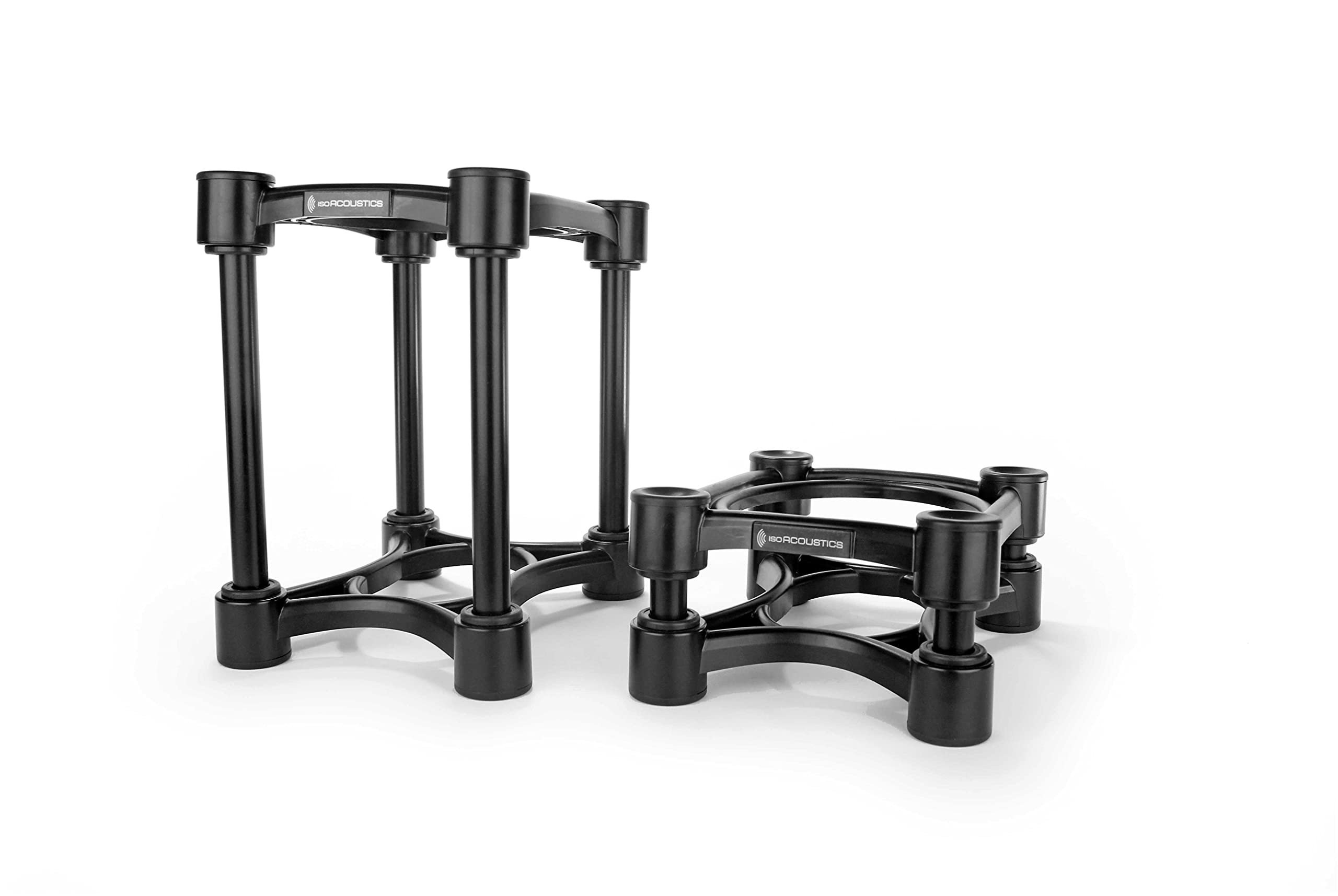 Isoacoustics Iso Stand Series Speaker Isolation Stands With Height & Tilt Adjustment: Iso 155 (6.1    X 7.5   ) Pair
