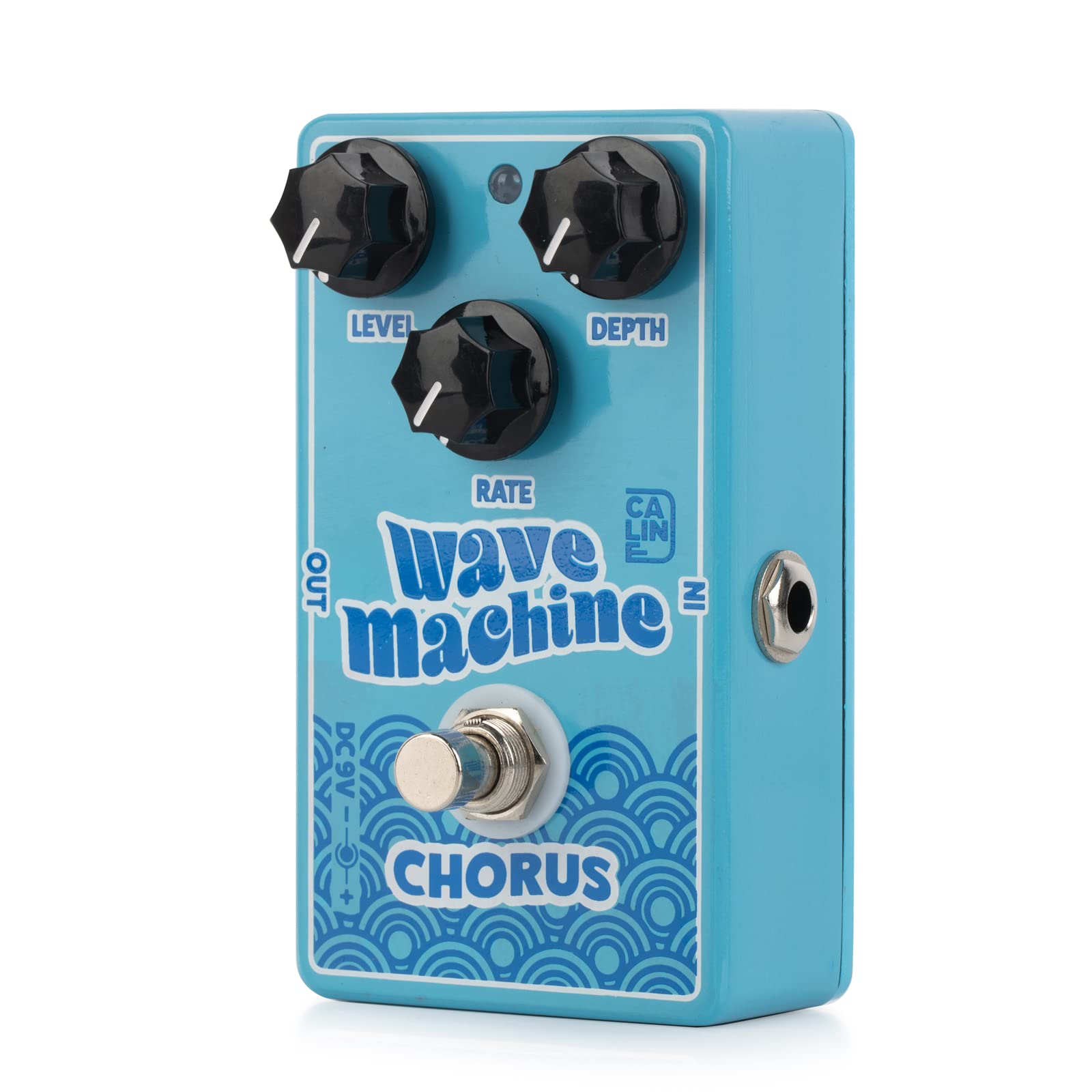 Caline Cp 505 Wave Machine Chorus Guitar Effect Pedal True Bypass Aluminum Alloy Casing Blue