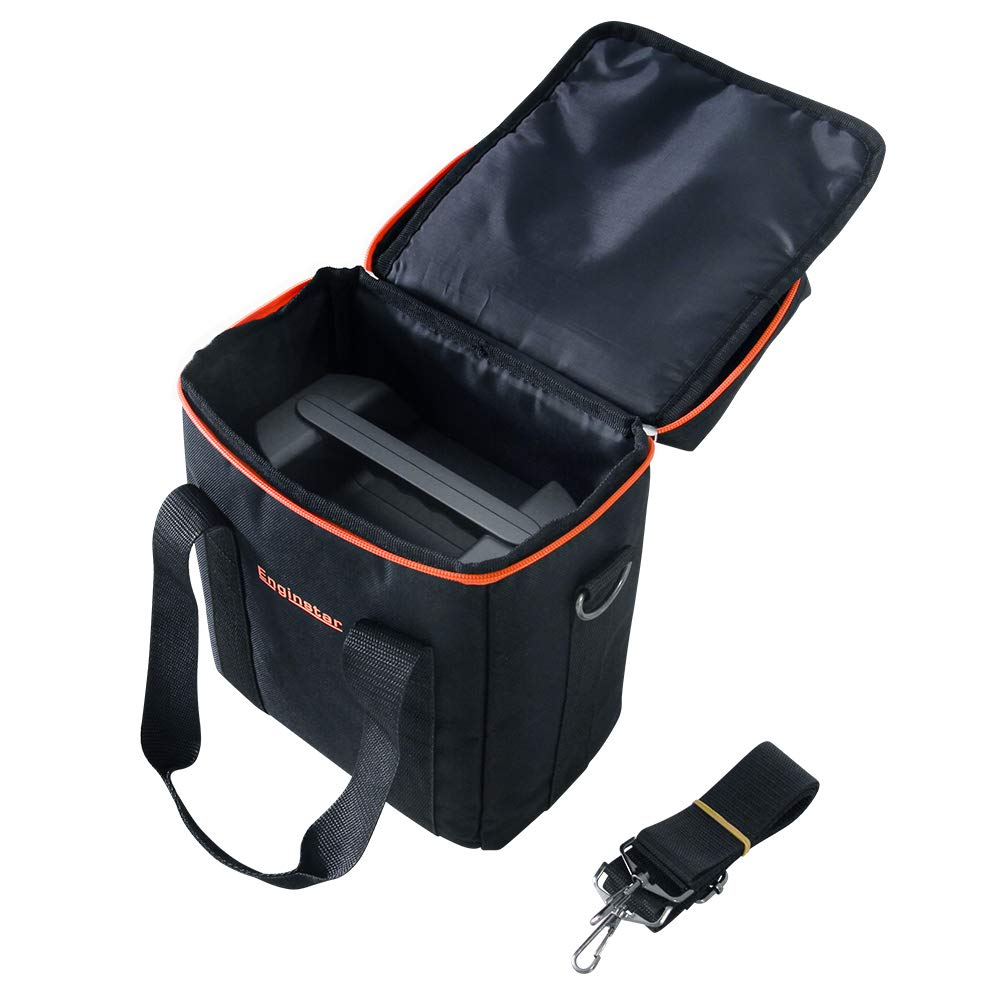 Enginstar Carrying Case Storage Box Travel Business Lunch Bag Shockproof Universal Compatible For Portable Power Station, Picnic