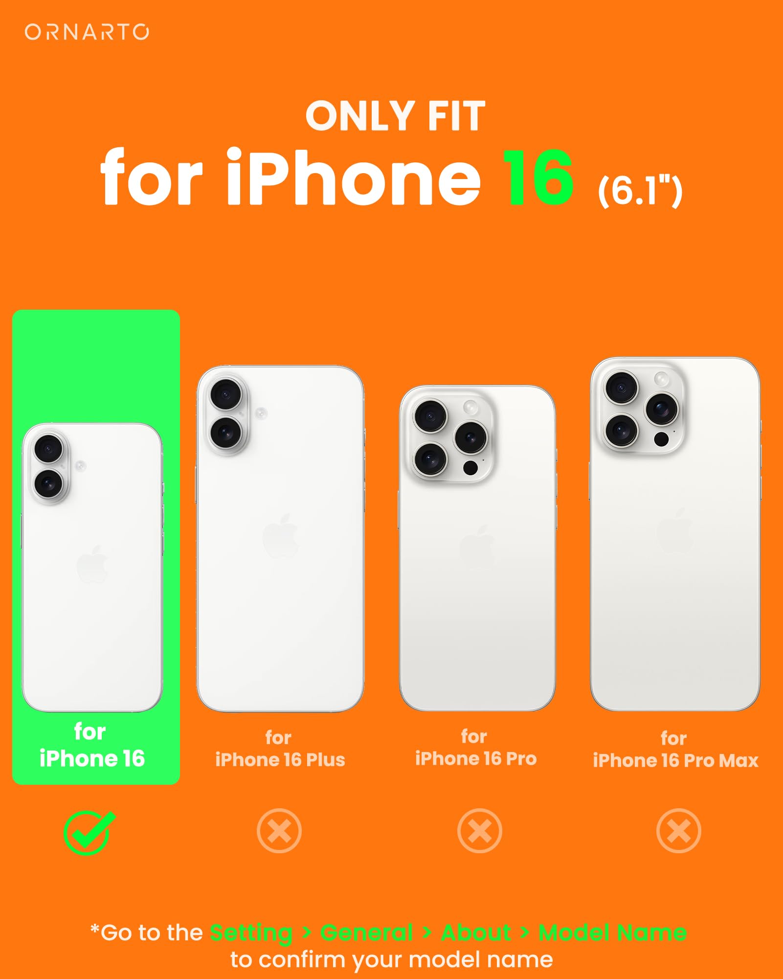 Ornarto Air Case For Iphone 16 Clear, Compatible With Magsafe, Military Grade Drop Protection Cover With Built In Air Pink