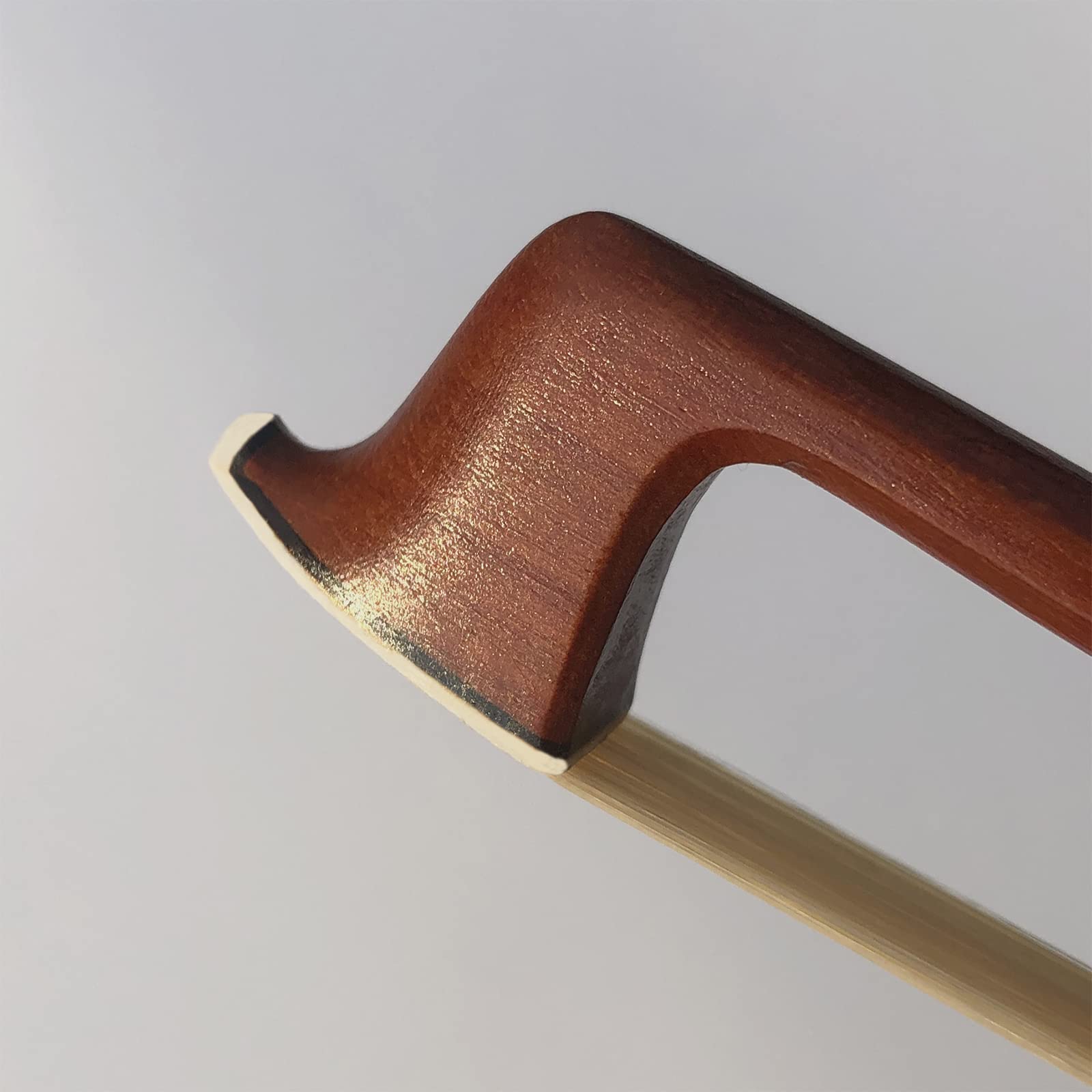 Winsterbow Brazilwood Ebony Violin Viola Cello Bow Full Size Ebony Frog With Natural Horsehair (Violin Bow 4/4)