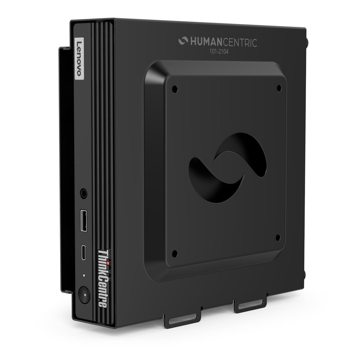 Humancentric Vesa Mount Compatible With Lenovo Thinkcentre Tiny M90Q Gen 2, M80Q Gen3, M90Q Gen3, M90Q Gen 2, M70Q Gen 2, M60E, M75Q Gen2, M70Q