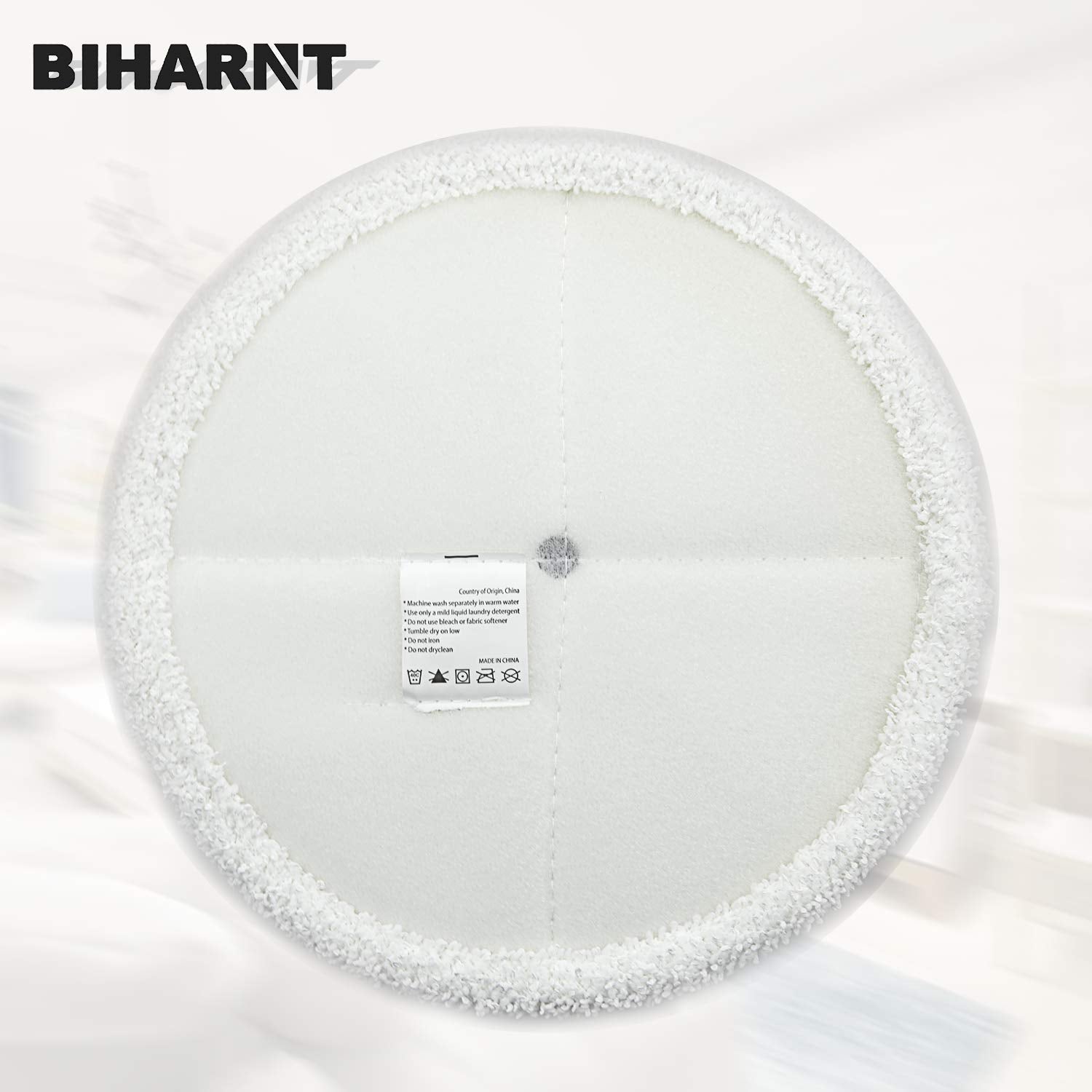 Biharnt 2124,2039A,2307,23157,20391,20399 Replacement Mop Pads Compatible With Bissell Spinwave Mop(8 Pack)