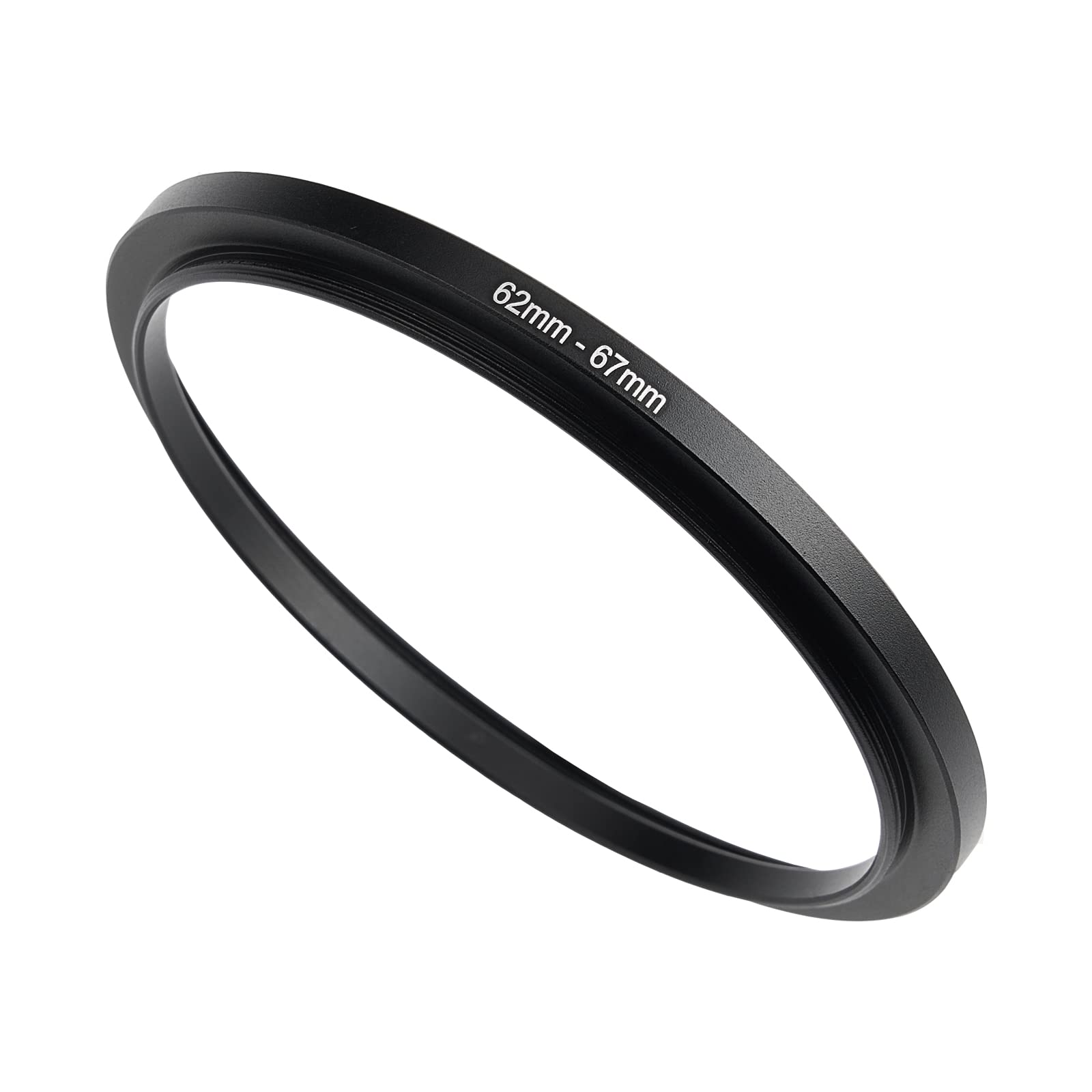 62Mm To 67Mm Step Up Ring Filter Adapter Applicable To All Brands Of Uv Nd Cpl Filter (62Mm 67Mm)