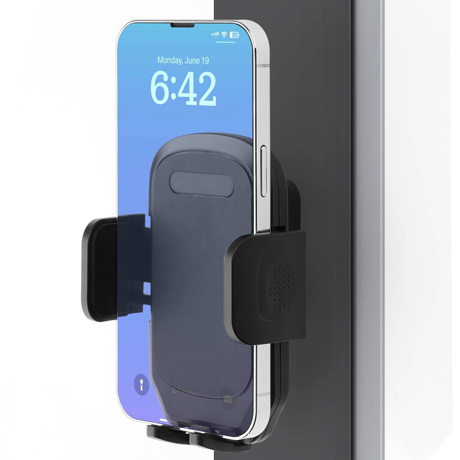 Uyodm Golf Cart Magnetic Phone Holder Mount, Ultra Strength 6*N52 Magnets Cell Phone Caddy Compatible With Ezgo Club Car Yamaha,